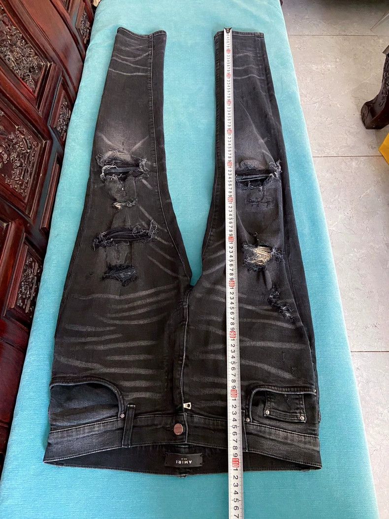 Amiri Amiri Elastic Denim Pants Size US 34 / EU 50 - 4 Thumbnail