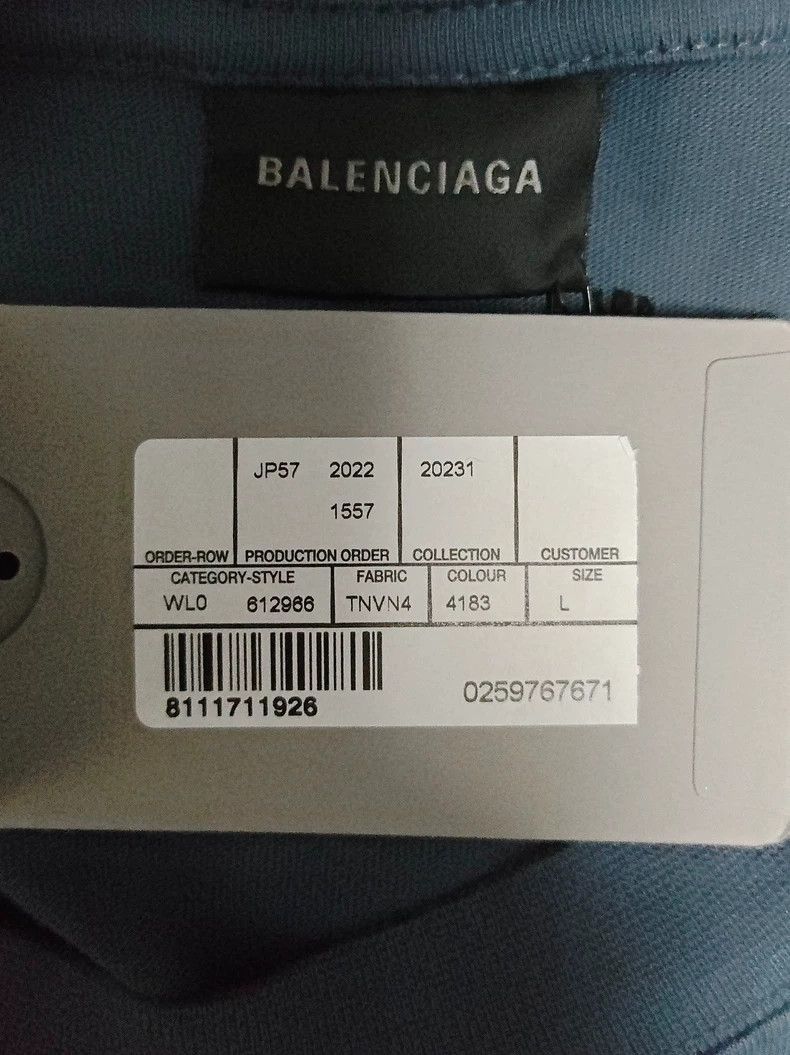 Balenciaga balenciaga graffiti logo short sleeve t Size US L / EU 52-54 / 3 - 5 Thumbnail