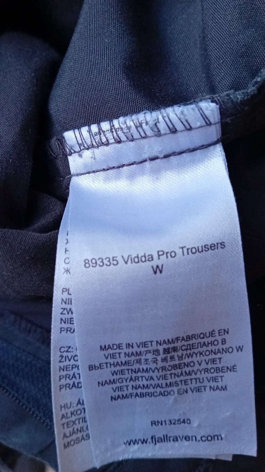 Fjallraven Fjallraven G-1000 Womens Vida Pro Trousers sz 27''-28'' Size 27" / US 4 / IT 40 - 4 Thumbnail