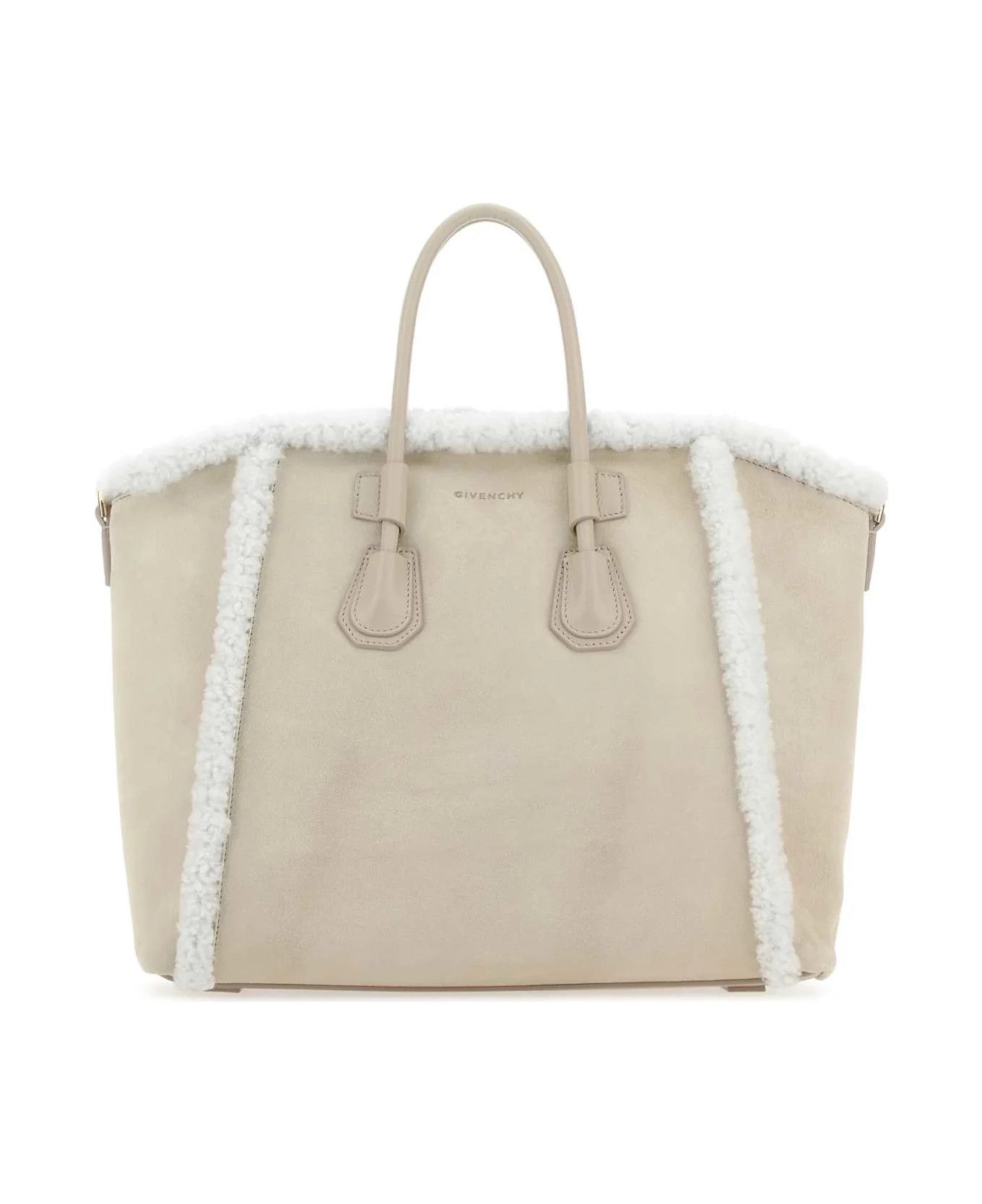 Givenchy o1mle0325 Size: OS / Antigona Sport Small Bag Natural Beige Size ONE SIZE - 1 Thumbnail