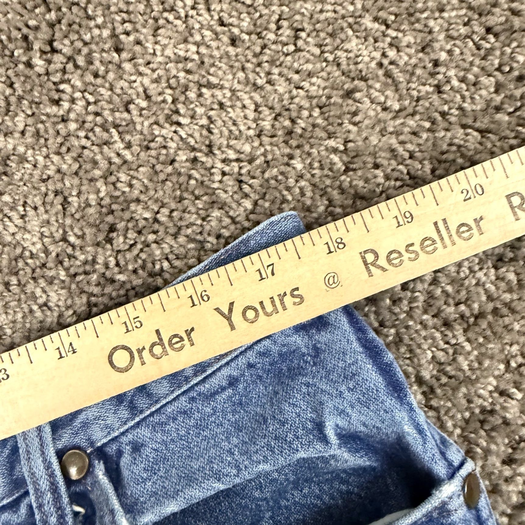 Wrangler VINTAGE Wrangler Jeans Mens 38 Slim Fit Denim Cowboy Cut Wrangler Cowboy Cut Jeans 936 100% Cotton Blue USAs Mens Jeans 38x30 Size US 35 - 5 Thumbnail