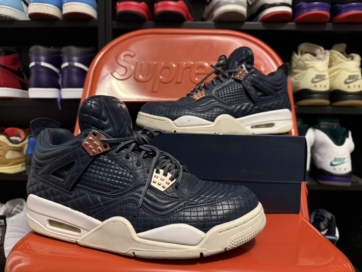 Jordan Brand Air Jordan 4 Retro Premium ‘Obsidian’ Size US 10.5 / EU 43-44 - 1 Thumbnail