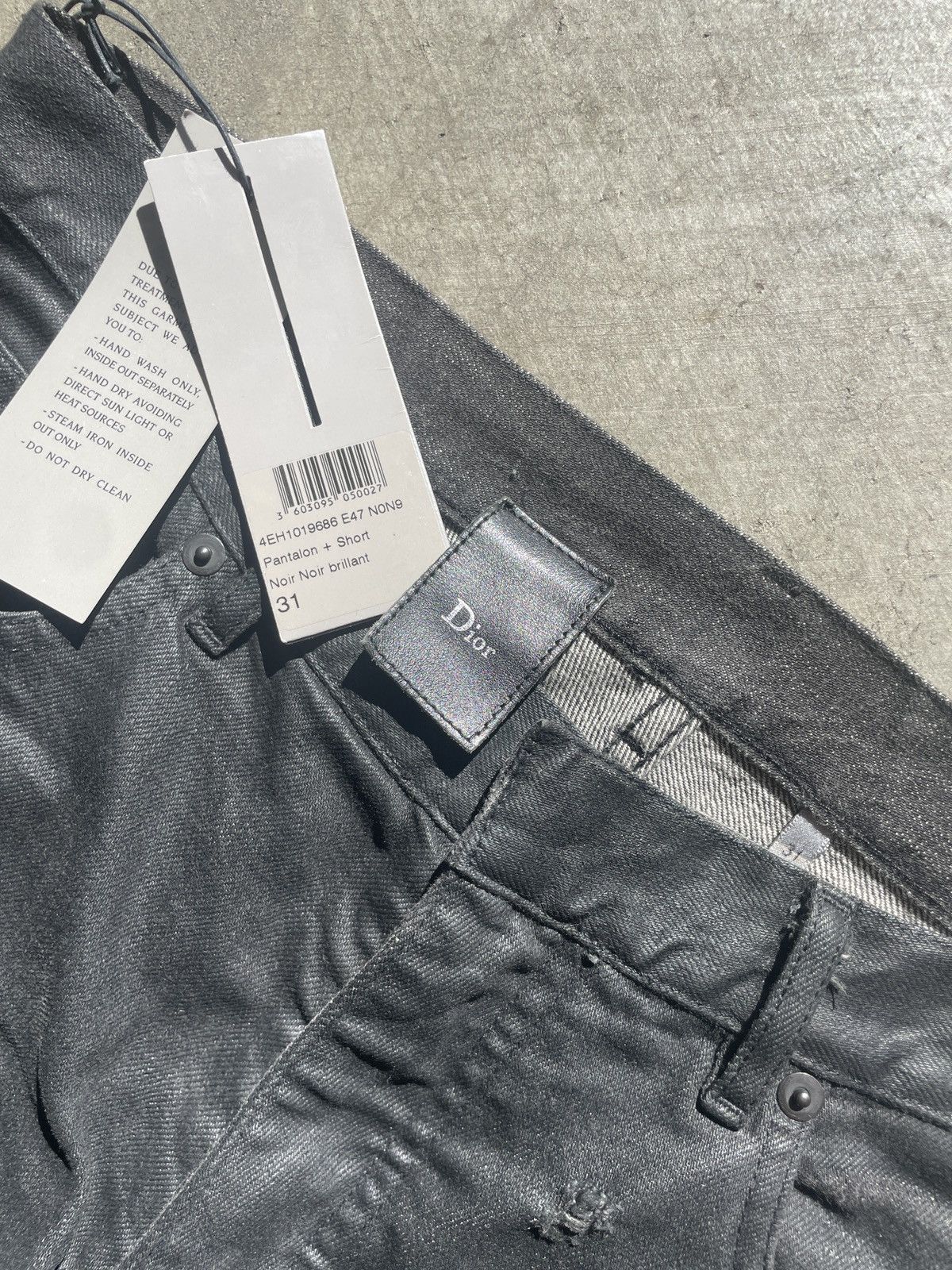 Dior dior ss04 strip denim Size US 31 - 3 Thumbnail