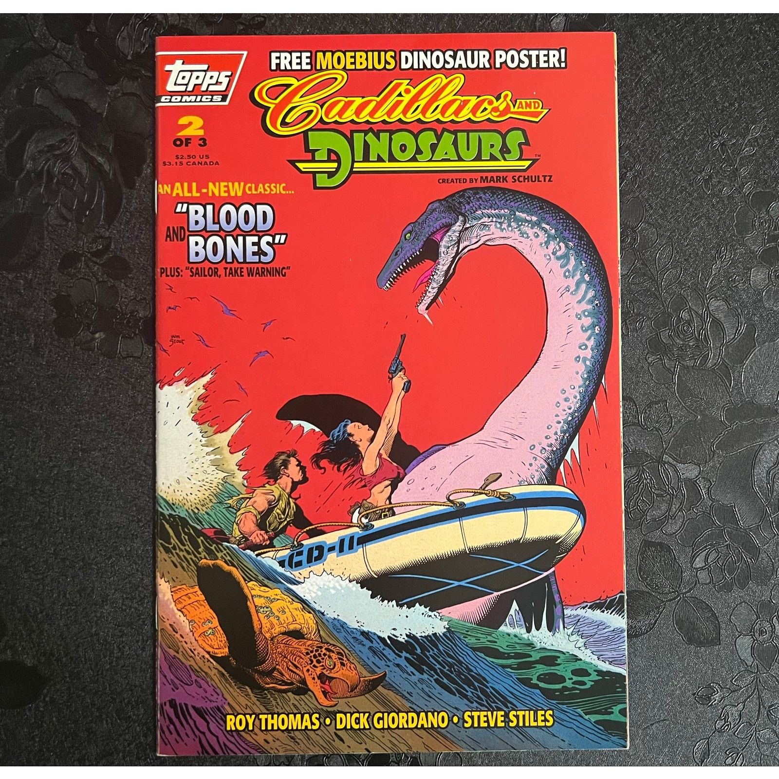 DC Comics Cadillacs and Dinasours # 2 of 3 1994 Topps Comics Size ONE SIZE - 1 Thumbnail
