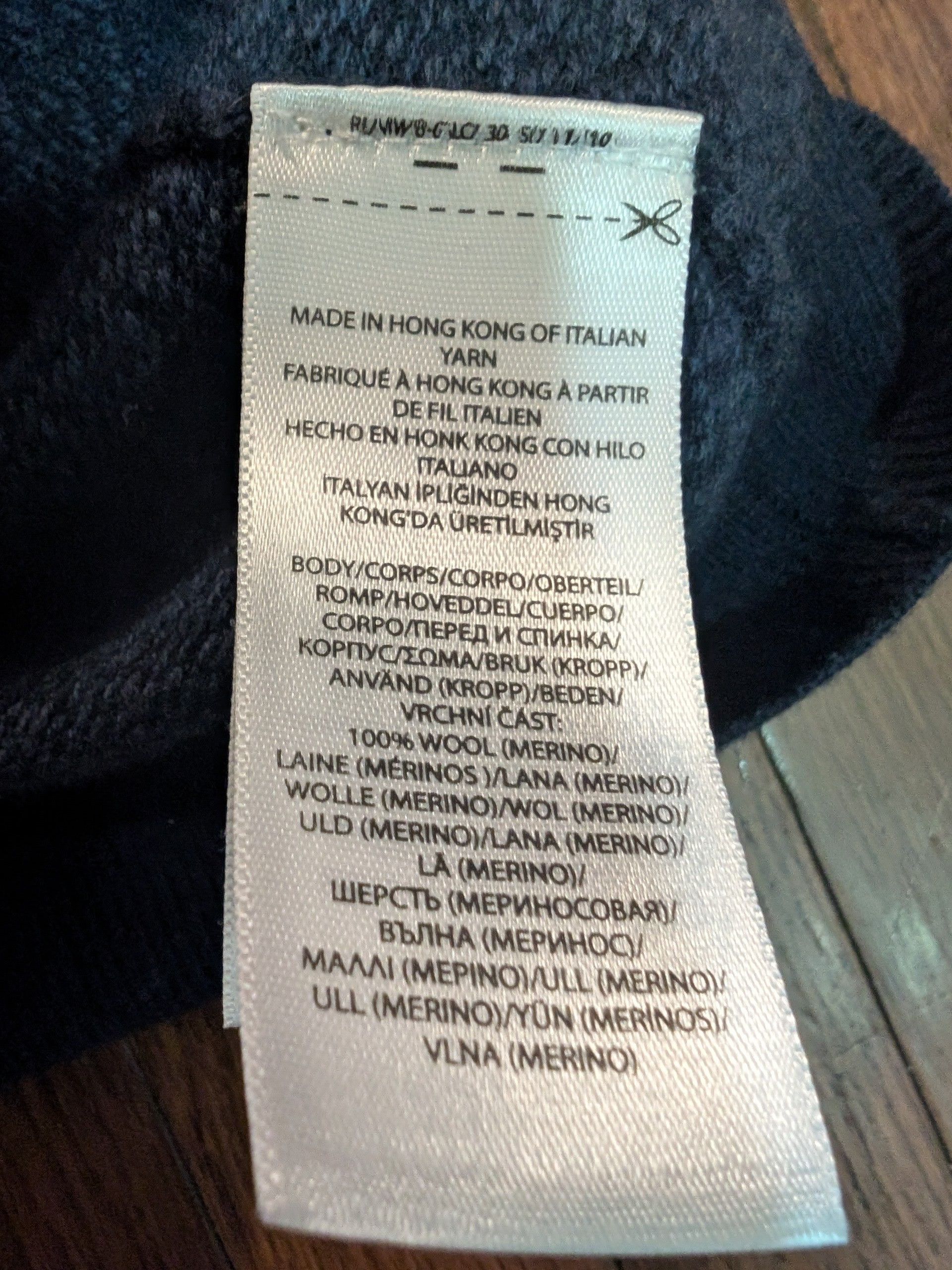 Polo Ralph Lauren Polo Ralph Lauren Merino Wool Herringbone Sweater Sz XL Size US XL / EU 56 / 4 - 4 Thumbnail