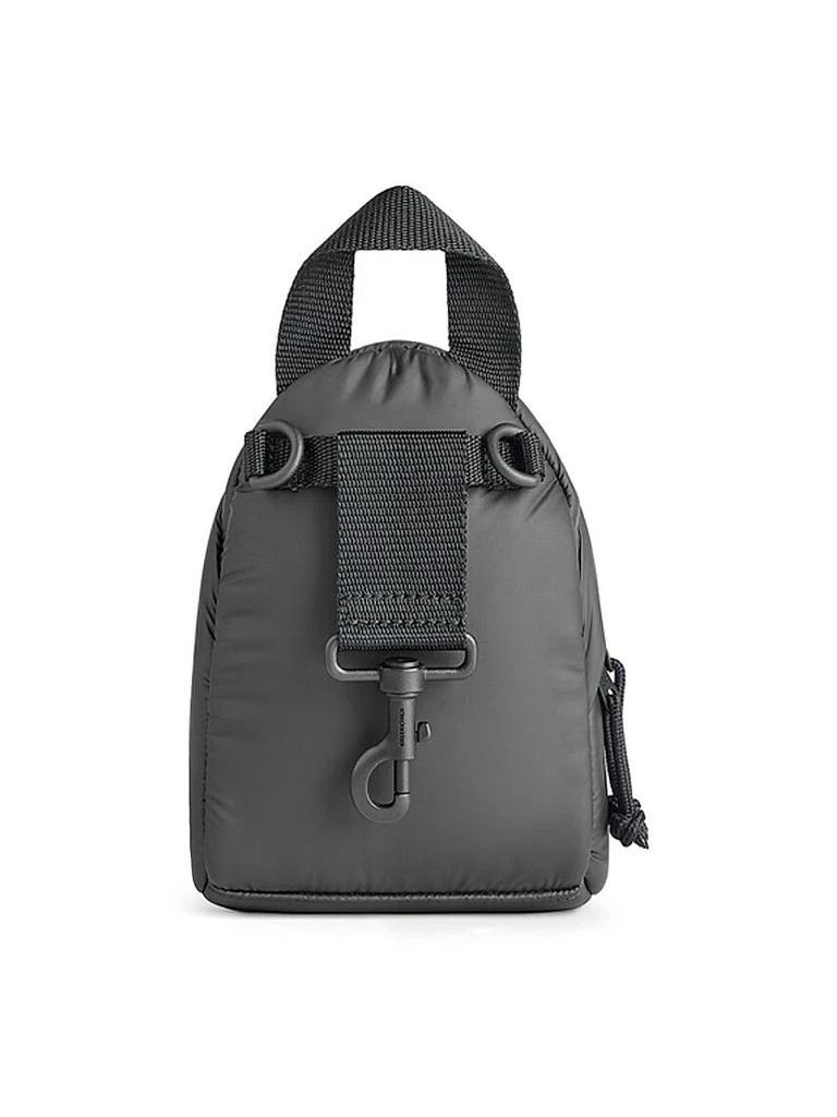 Balenciaga o1tr1nto0326 Size: OS / Explorer Mini Backpack in Black Size ONE SIZE - 4 Thumbnail