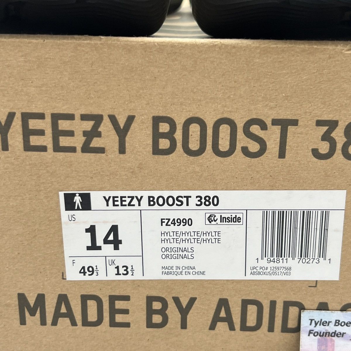 Adidas Yeezy boost 380 Hylte Size US 14 / EU 47 - 6 Thumbnail
