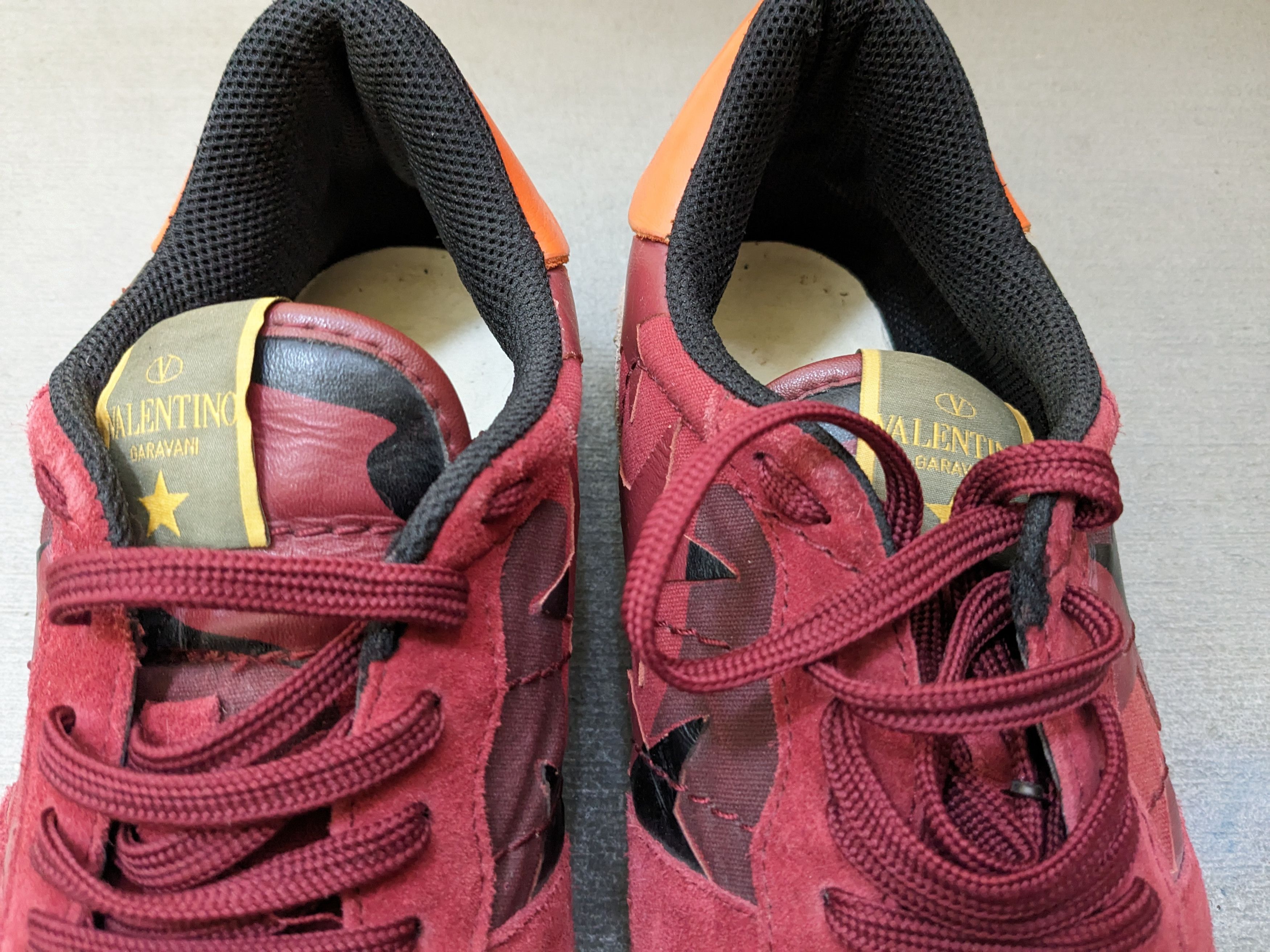 Valentino Valentino Rockrunner Camo Sneakers Size 11 44 Red Star Size US 11 / EU 44 - 5 Thumbnail