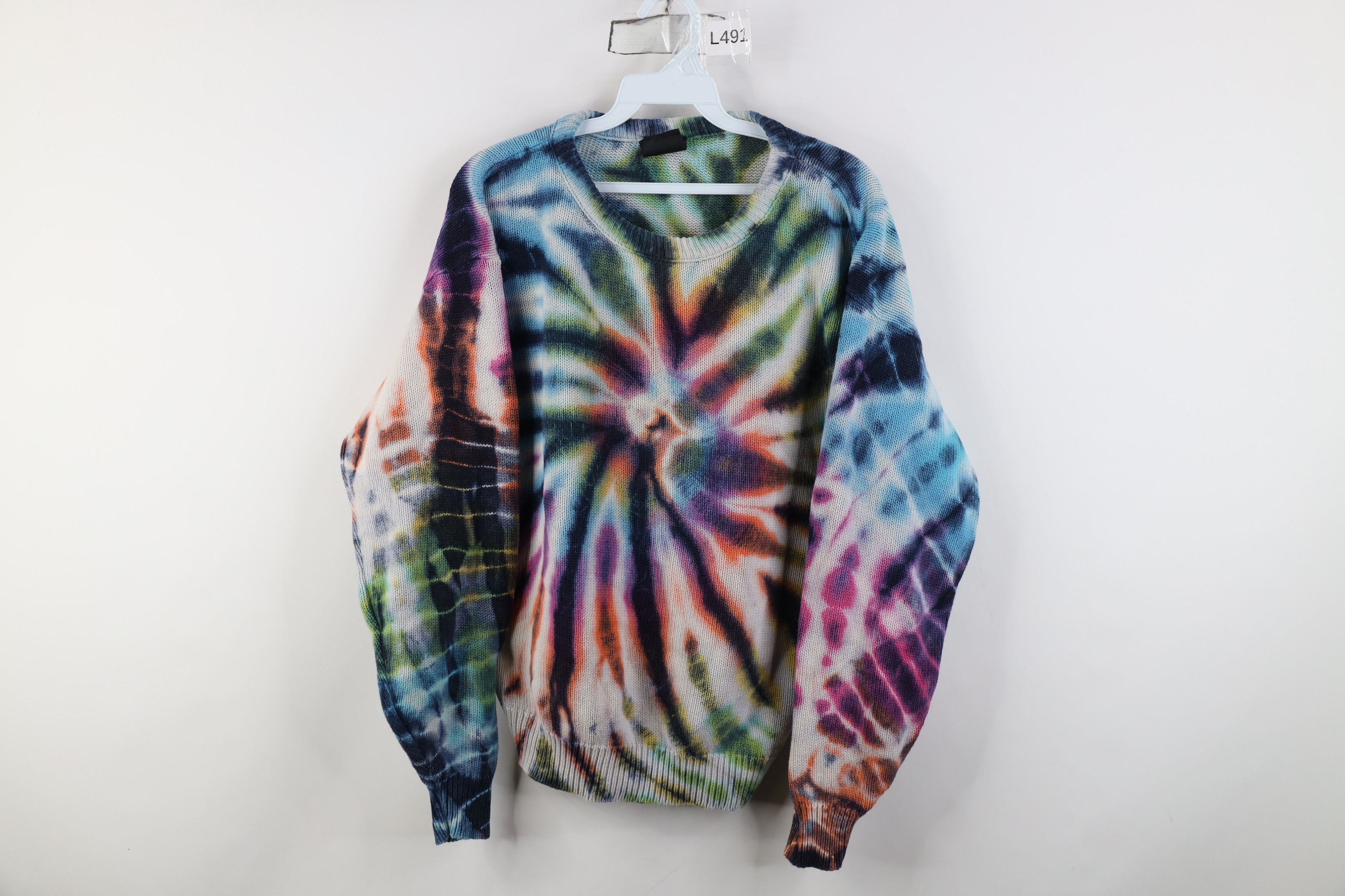 Vintage Vintage 80s 90s Hobie Surfing Dye Knit Crewneck Sweater USA Size US S / EU 44-46 / 1 - 1 Thumbnail