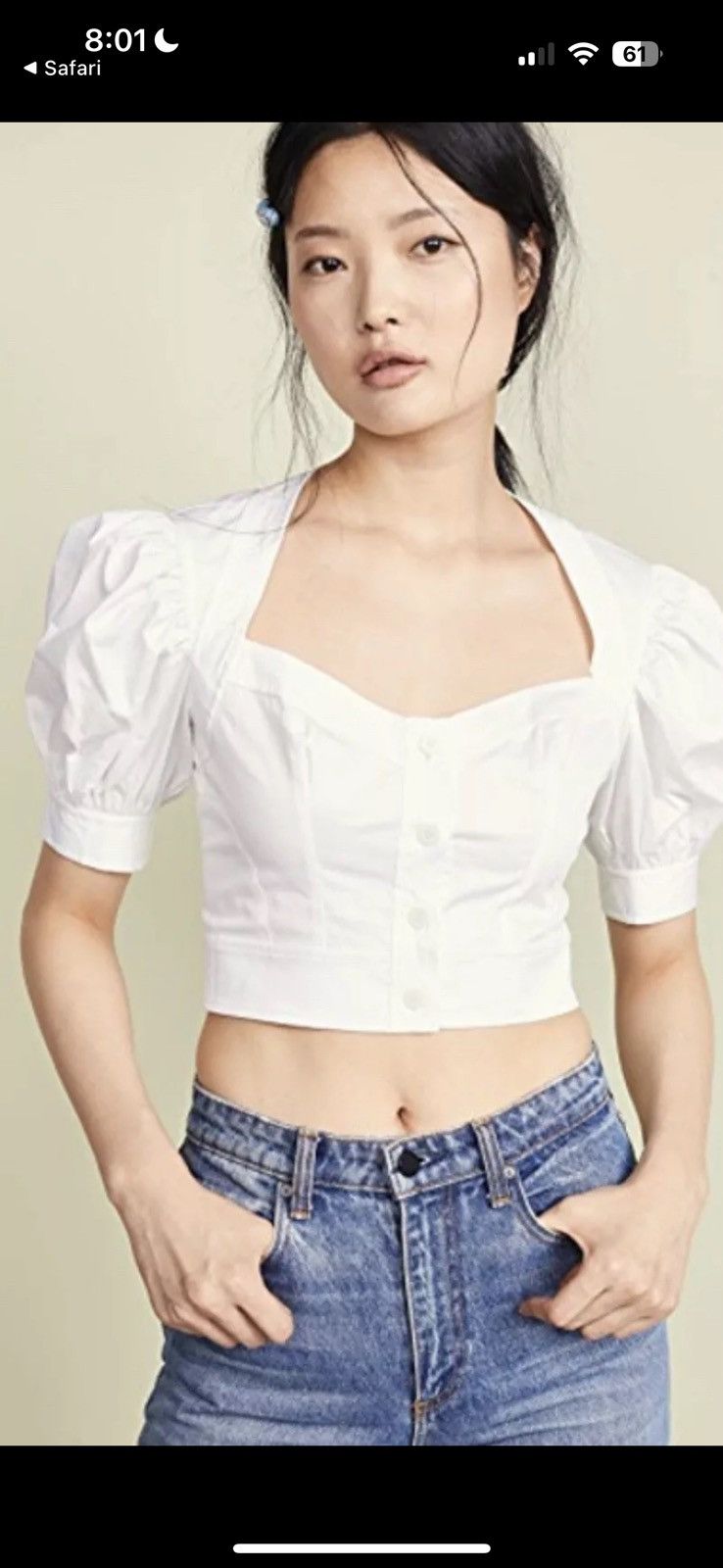 Staud Staud Rene Top Size S / US 4 / IT 40 - 3 Thumbnail