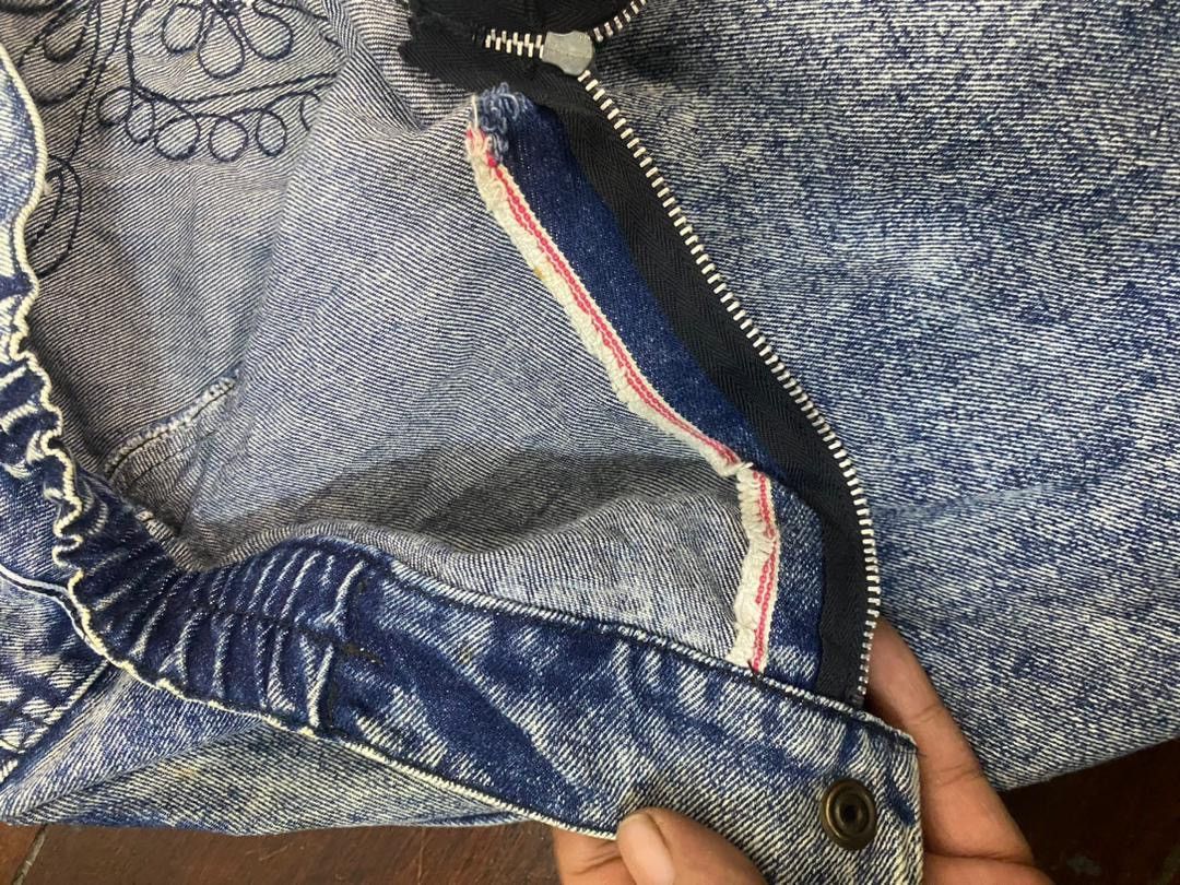 Other Best price 🔥Unbrand selvedge denim skirt size 27-28 Size 28" / US 6 / IT 42 - 7 Thumbnail