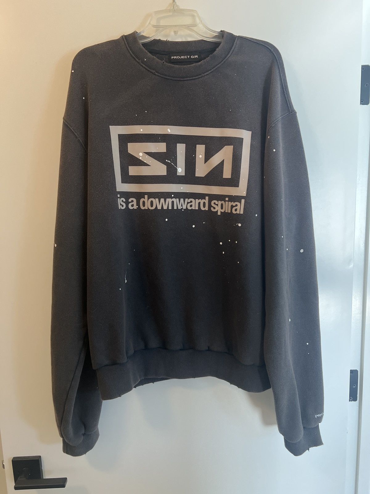 PROJECT G/R Project G/R NIN Crewneck Size US L / EU 52-54 / 3 - 1 Thumbnail
