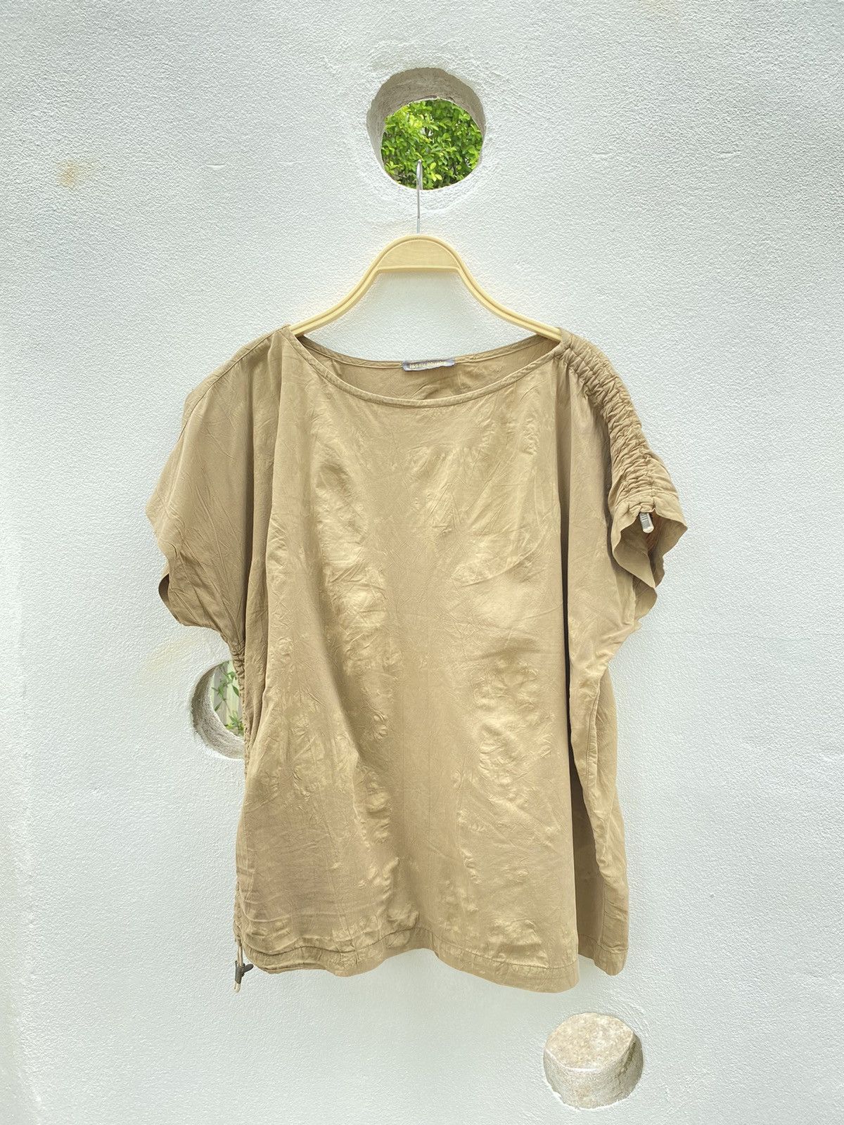 Issey Miyake Issey Miyake vintage 1981 brown blouse Size ONE SIZE - 19 Thumbnail