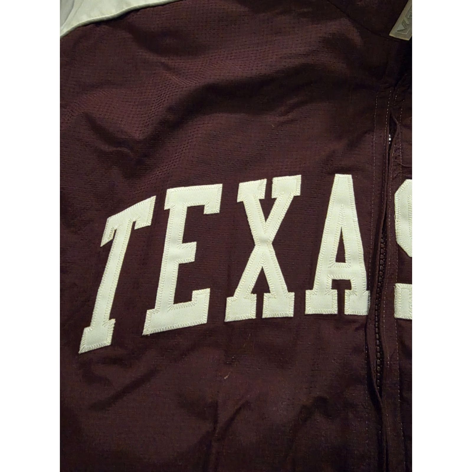 Vintage VINTAGE Majestic Texas A&M Full Zip Fleece Lined Bomber Jacket Embroidered Red Large Mens Size US L / EU 52-54 / 3 - 4 Thumbnail