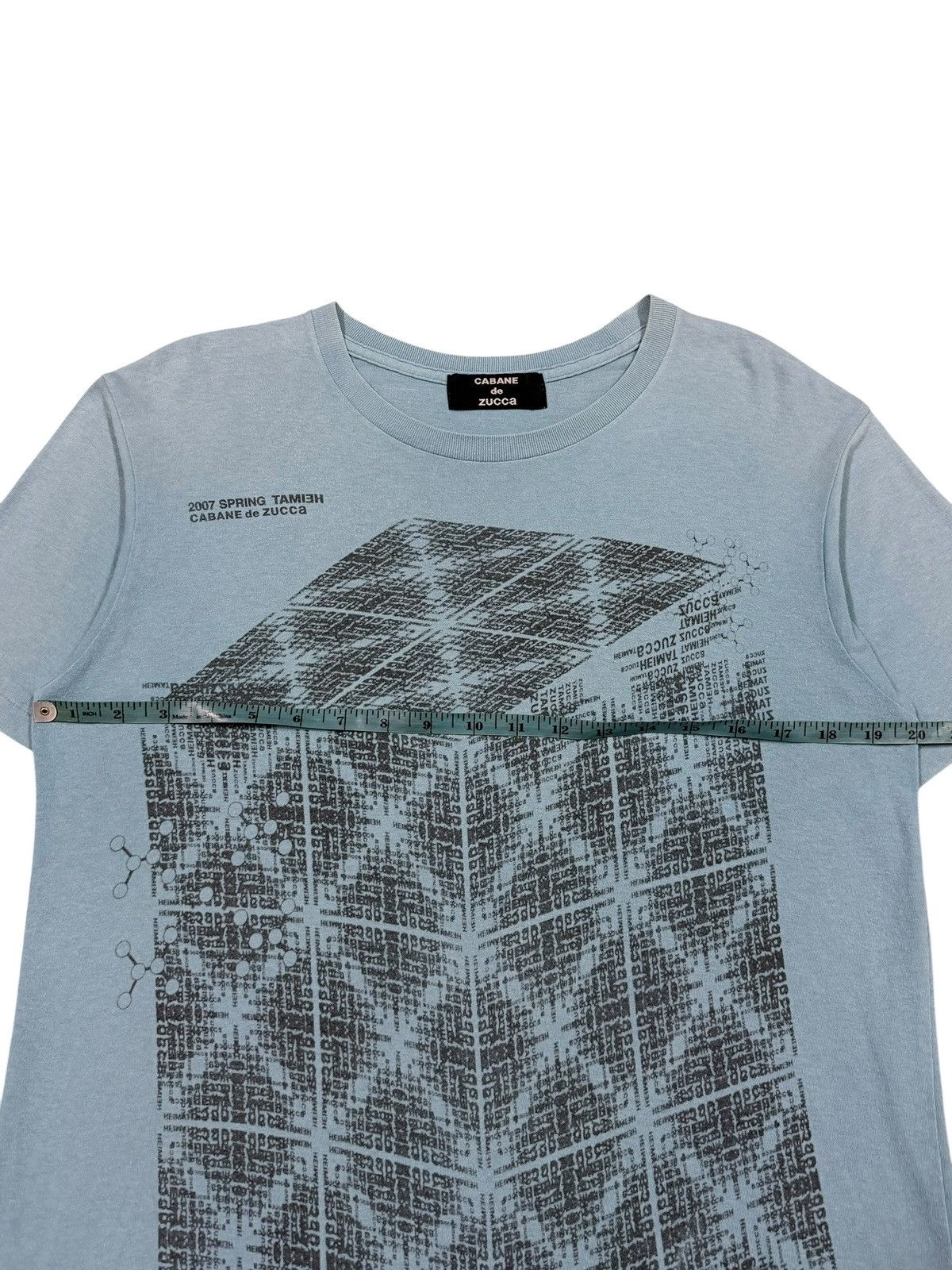 CABANE de ZUCCa Vtg🔥S/S07 CAbbane De ZUCCa Heimat Design Art Work Tee Size US M / EU 48-50 / 2 - 9 Thumbnail