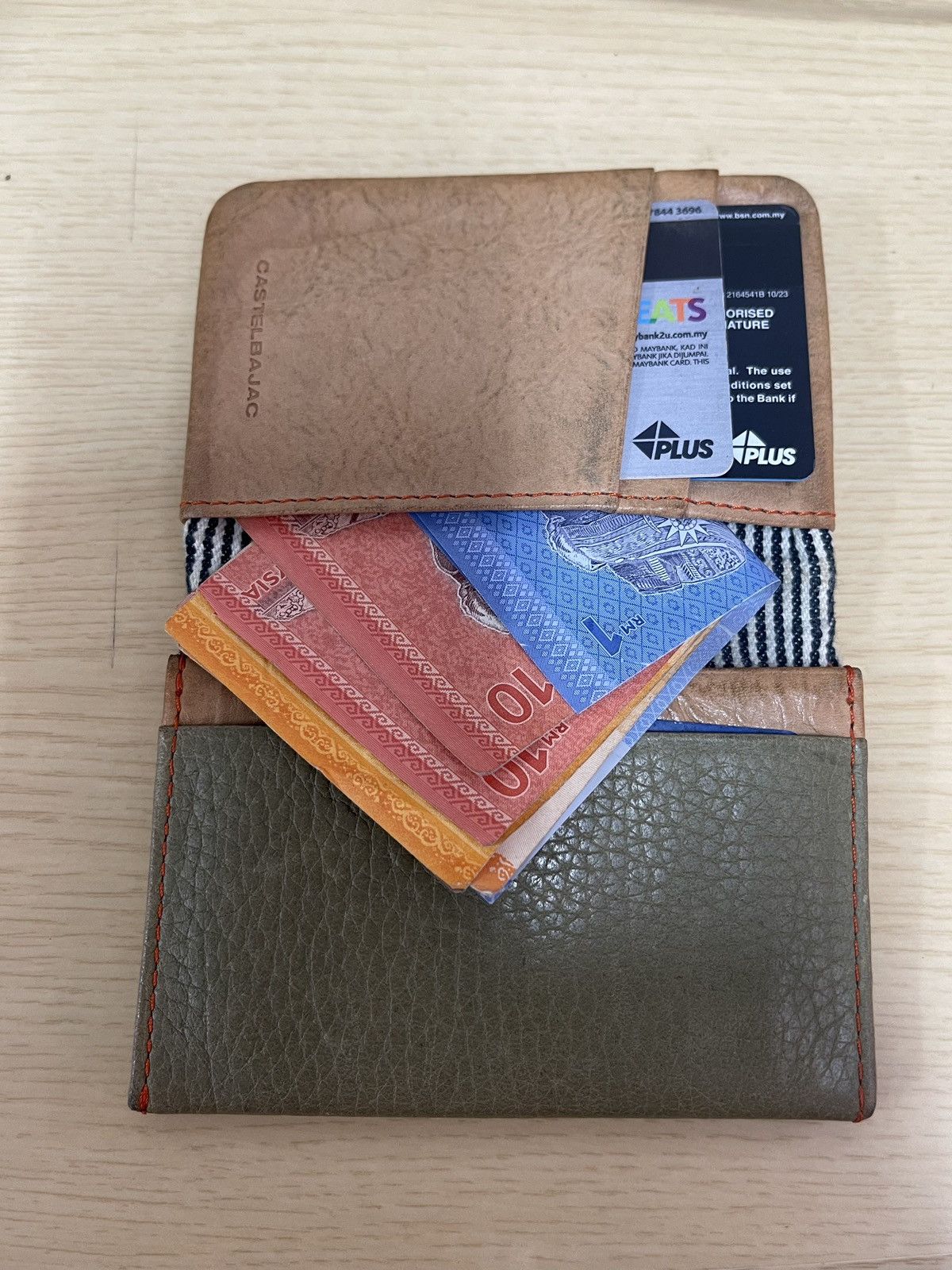 Genuine Leather × Jean Charles De Castelbajac Castelbajac Leather Compact Wallet Made in Japan Size ONE SIZE - 11 Thumbnail