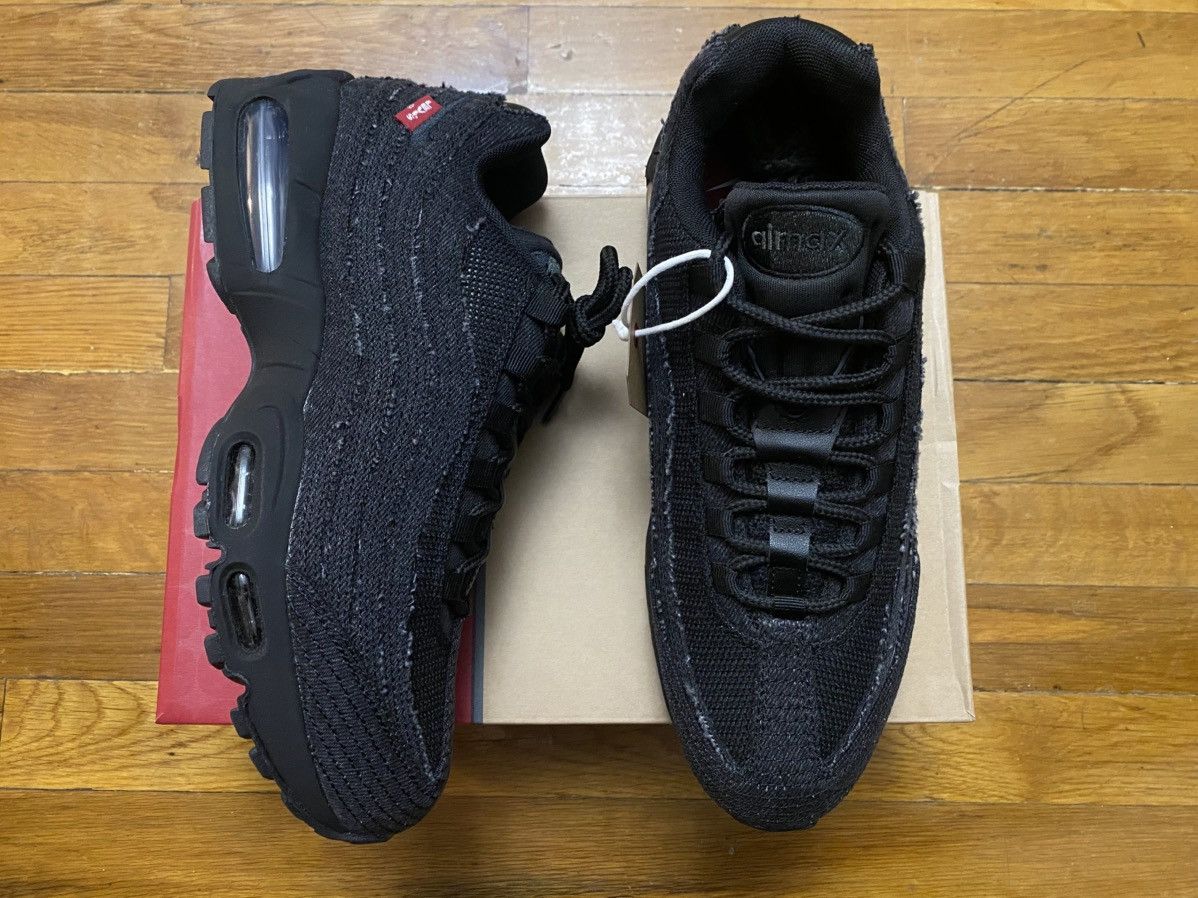 Levi's × Nike Size 9.5 - Nike Air Max 95 OG Levis Black Men’s Size US 9.5 / EU 42-43 - 9 Thumbnail