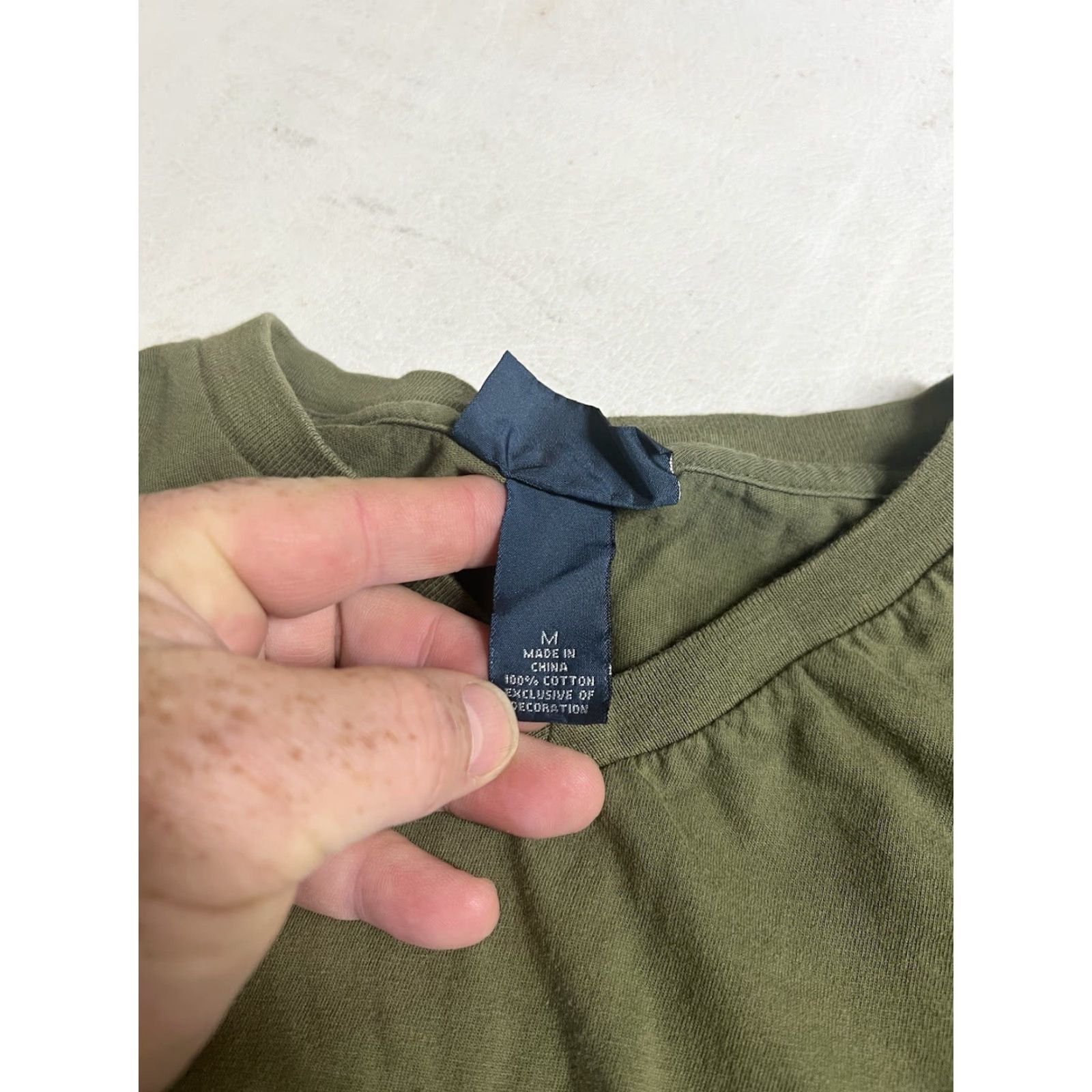 Polo Ralph Lauren VINTAGE Mens Polo Ralph Lauren V-Neck T Shirt Green Size M Short Sleeve Cotton Single Stitch Polo Ralph Lauren Mens Womens? Size US M / EU 48-50 / 2 - 4 Thumbnail