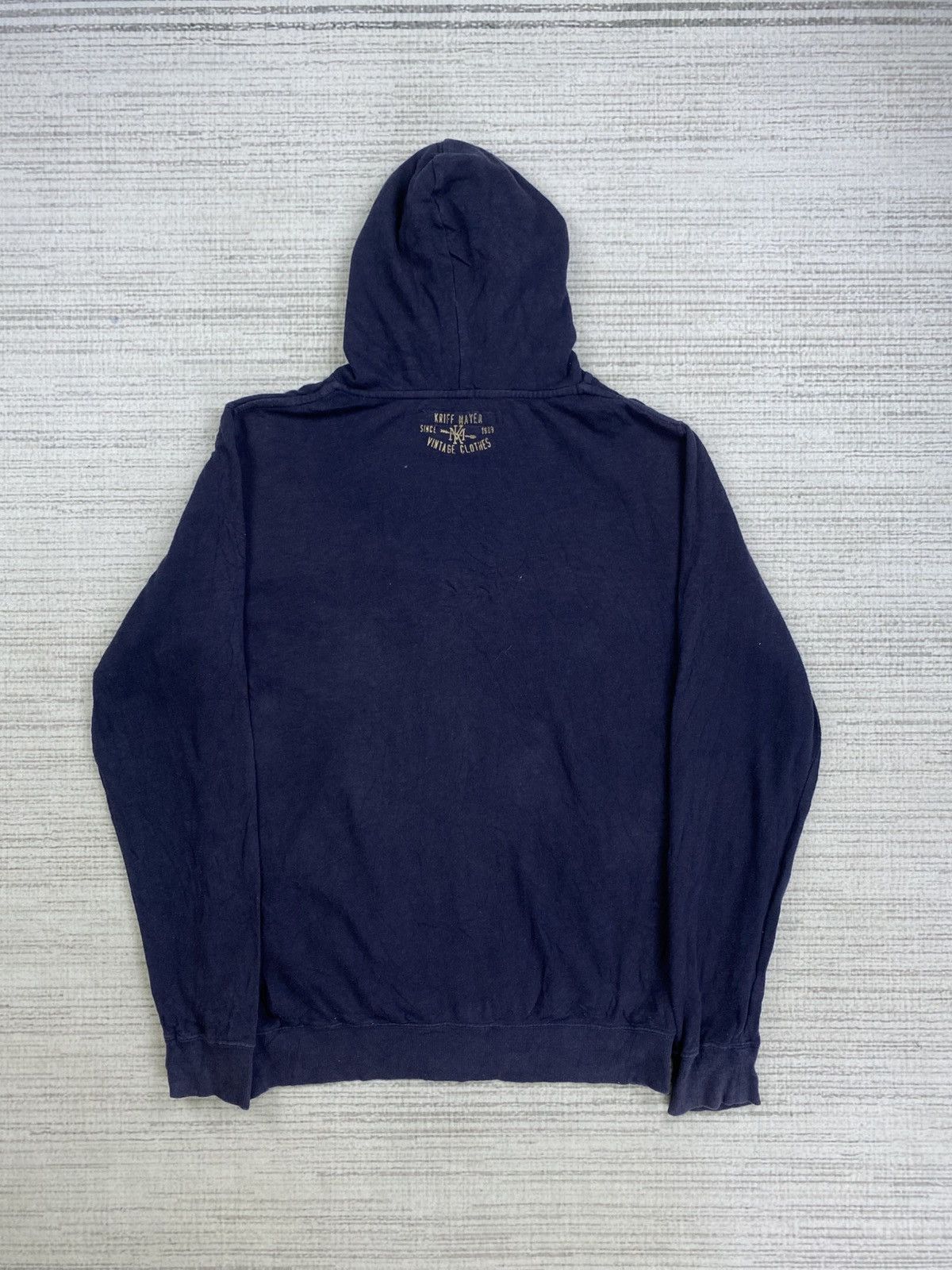 Japanese Brand × Vintage Vintage Kriff Mayer Embroidery Spellout Zipper Hoodie Jacket Size US M / EU 48-50 / 2 - 2 Thumbnail
