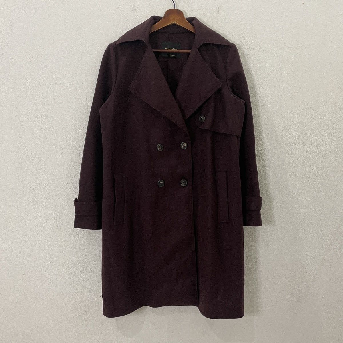 Massimo Dutti Vintage Mossimo Dutti Trench Coat Jacket Size US L / EU 52-54 / 3 - 1 Thumbnail