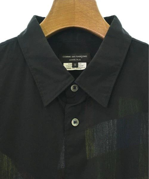Comme des Garcons Homme Plus Shirt Long Sleeve Button Up Long Length Cotton Multicolor Size US M / EU 48-50 / 2 - 4 Thumbnail