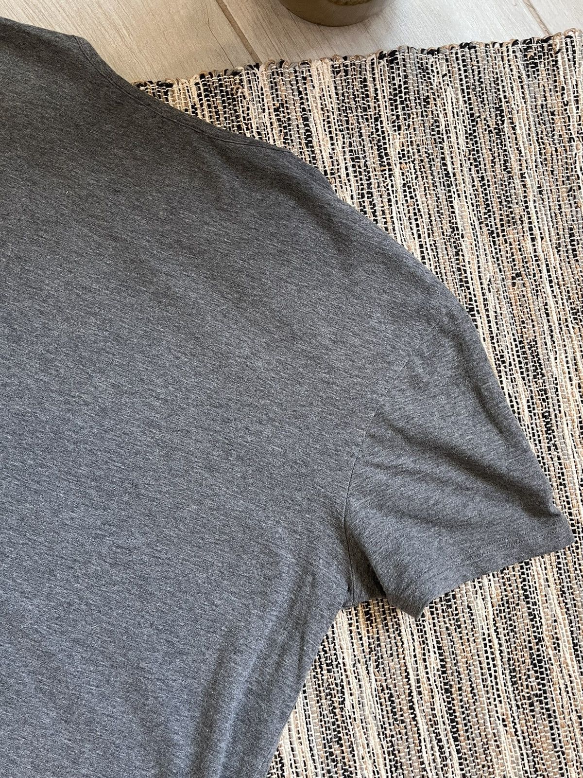 Versace × Vintage Vintage Versace Tshirt grey blank tee minimalistic logo Size US L / EU 52-54 / 3 - 12 Thumbnail