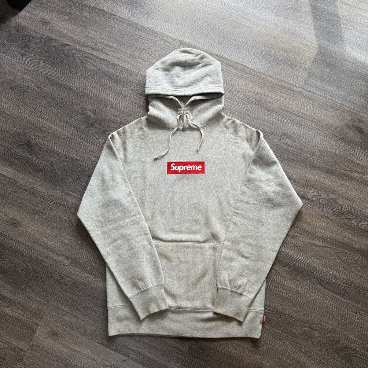 Supreme Supreme Box Logo Grey 2008/2009 Size US L / EU 52-54 / 3 - 2 Thumbnail