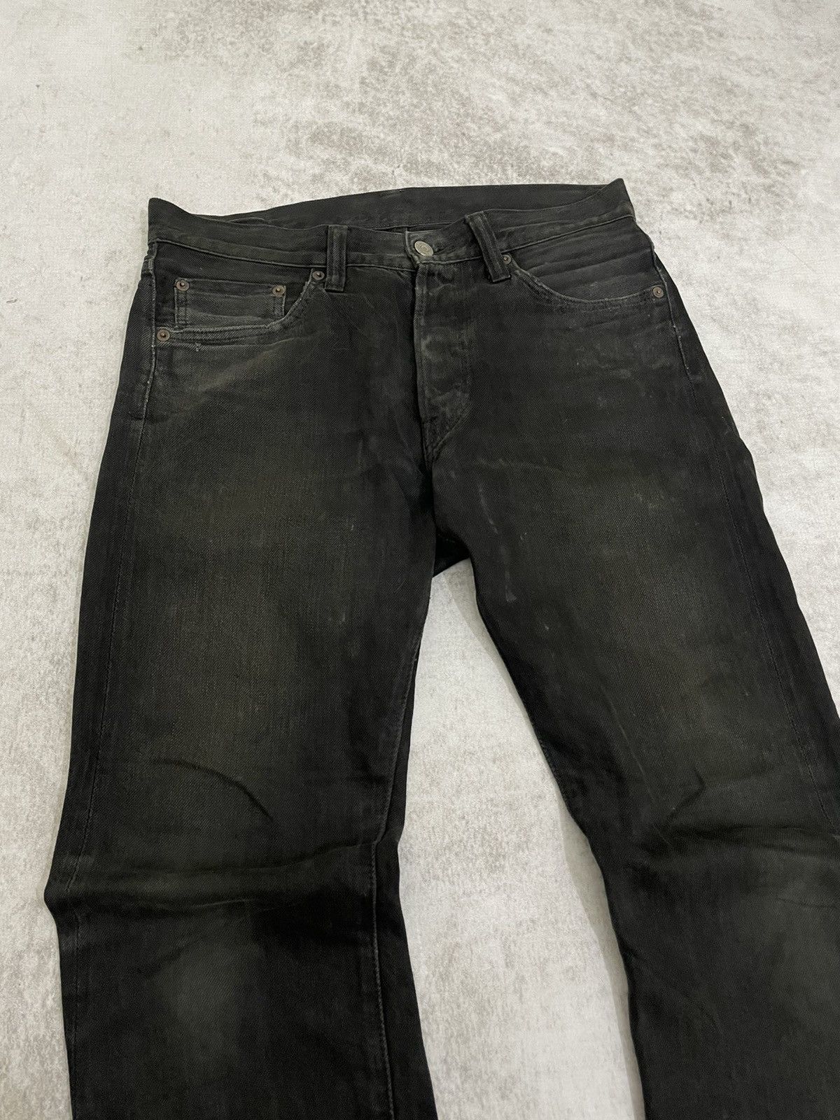Buzz Rickson's 2000s- Sugar Cane Toyo Enterprise Black Denim Size US 30 / EU 46 - 2 Thumbnail