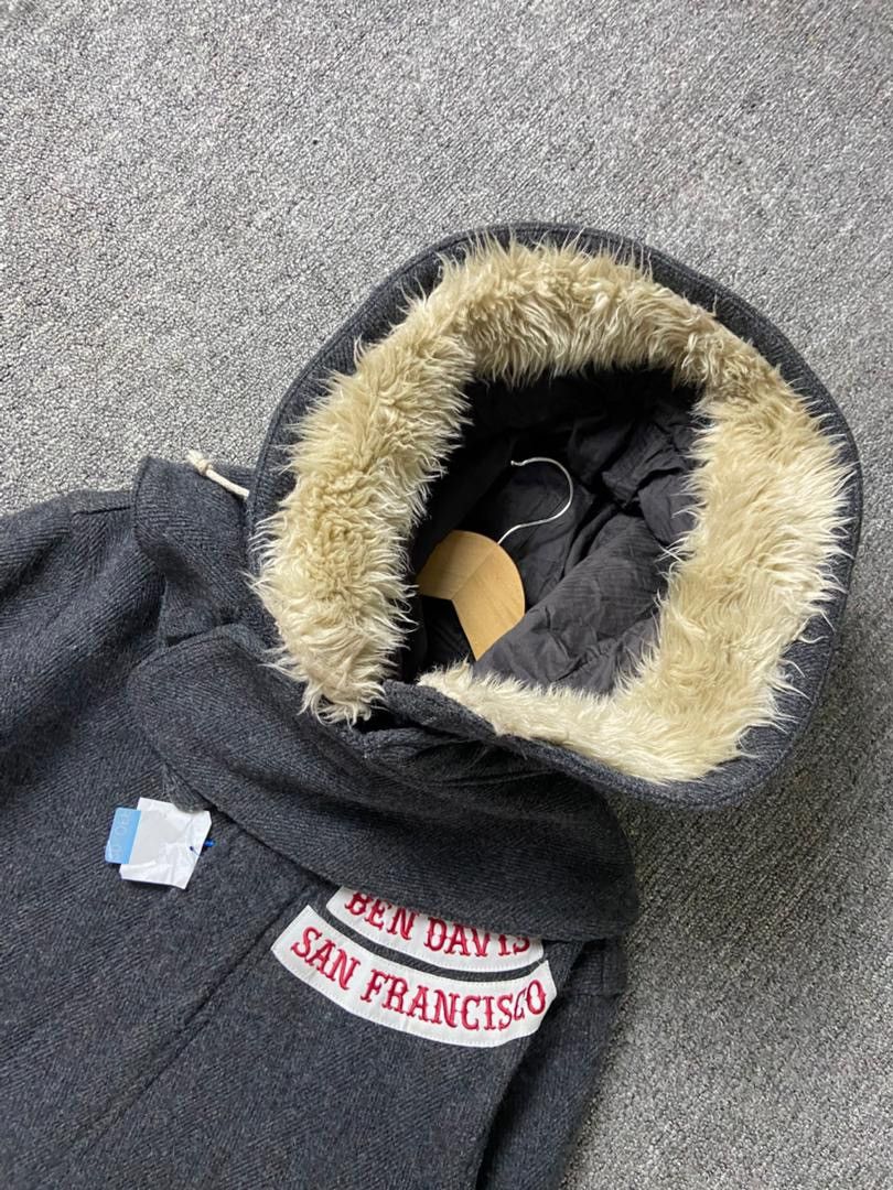 Ben Davis Ben Davis Wool Blend + Faux Fur Parka Coat (198) Size US XS / EU 42 / 0 - 14 Thumbnail