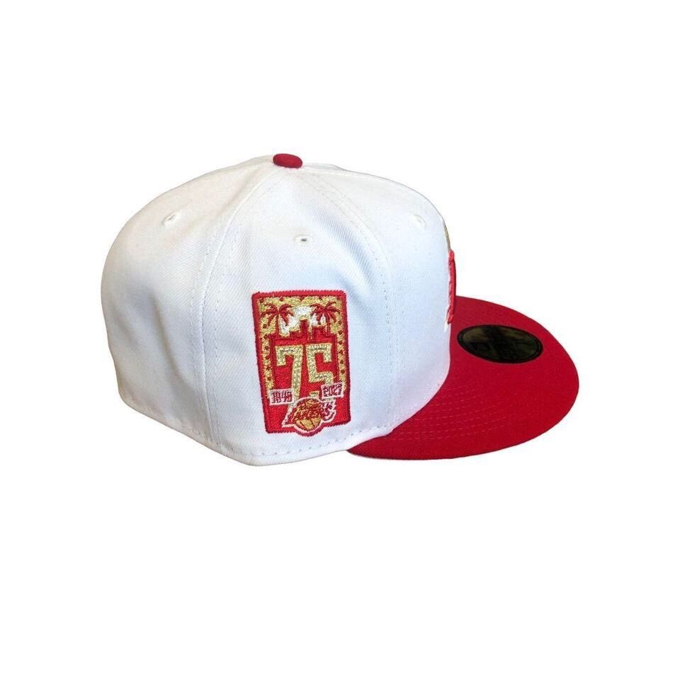 New Era New Era Los Angeles Lakers 59FIFTY fitted hat cap size 7 3/4 Size ONE SIZE - 2 Thumbnail
