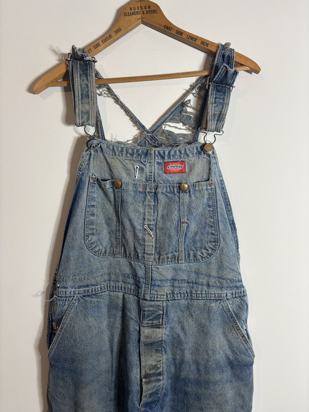 Dickies Vintage Dickies Overalls Workwear Distressed Thrashed 36x28 Size US 36 / EU 52 - 1 Thumbnail