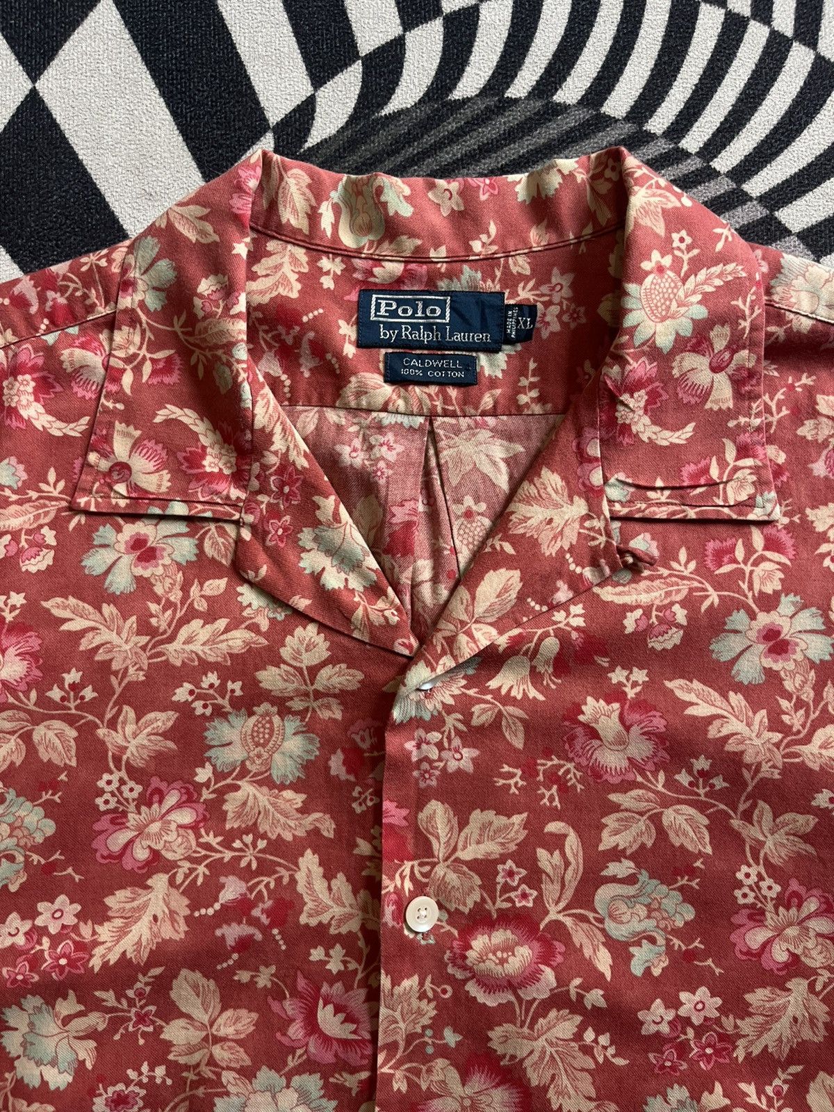 Polo Ralph Lauren Vintage Polo Ralph Lauren Hawaii Flowers aop 90’s Shirt Size US XL / EU 56 / 4 - 5 Thumbnail