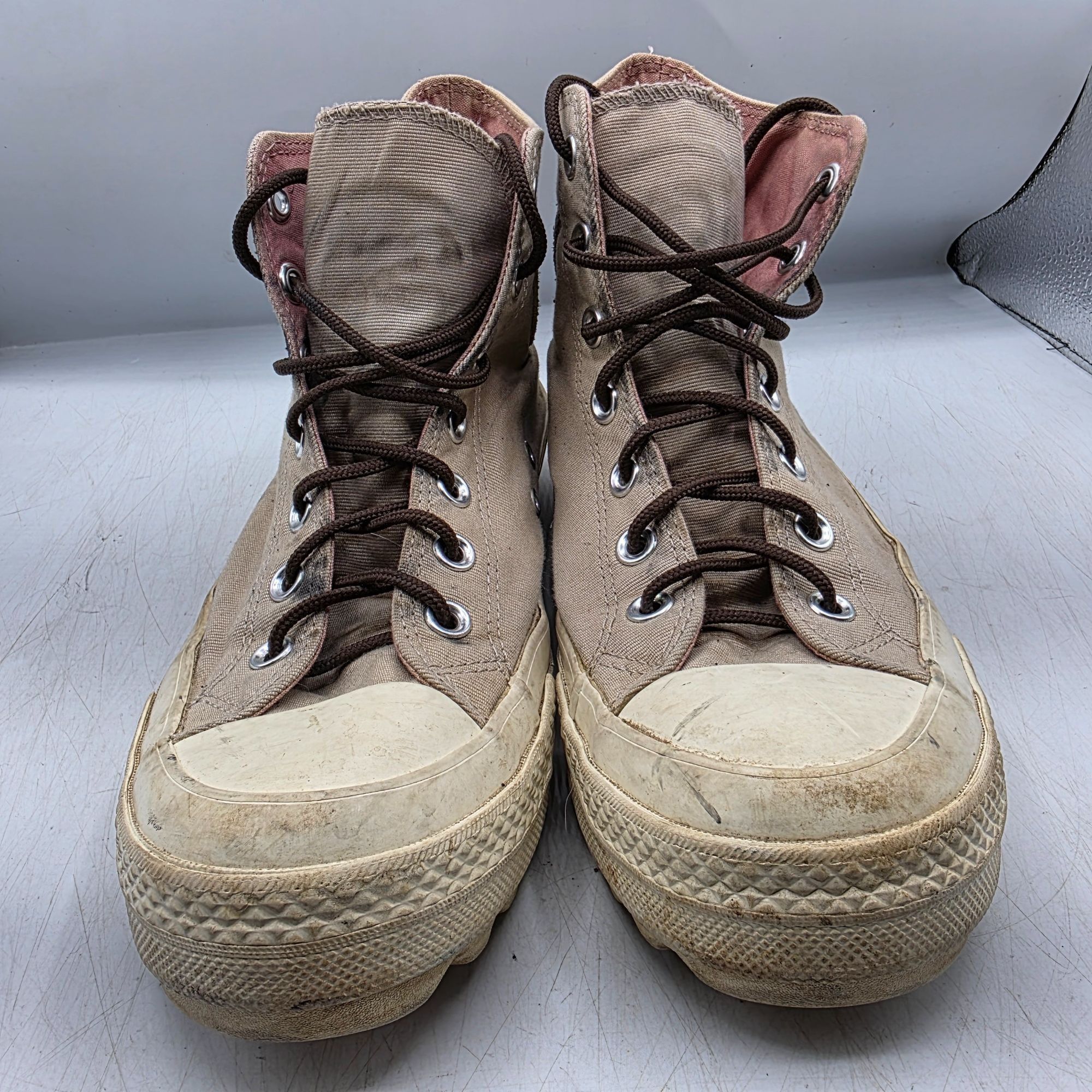 Converse Converse Chuck Taylor Lift Ripple Boot High Top Womens 9 Tan Size US 9 / IT 39 - 2 Thumbnail