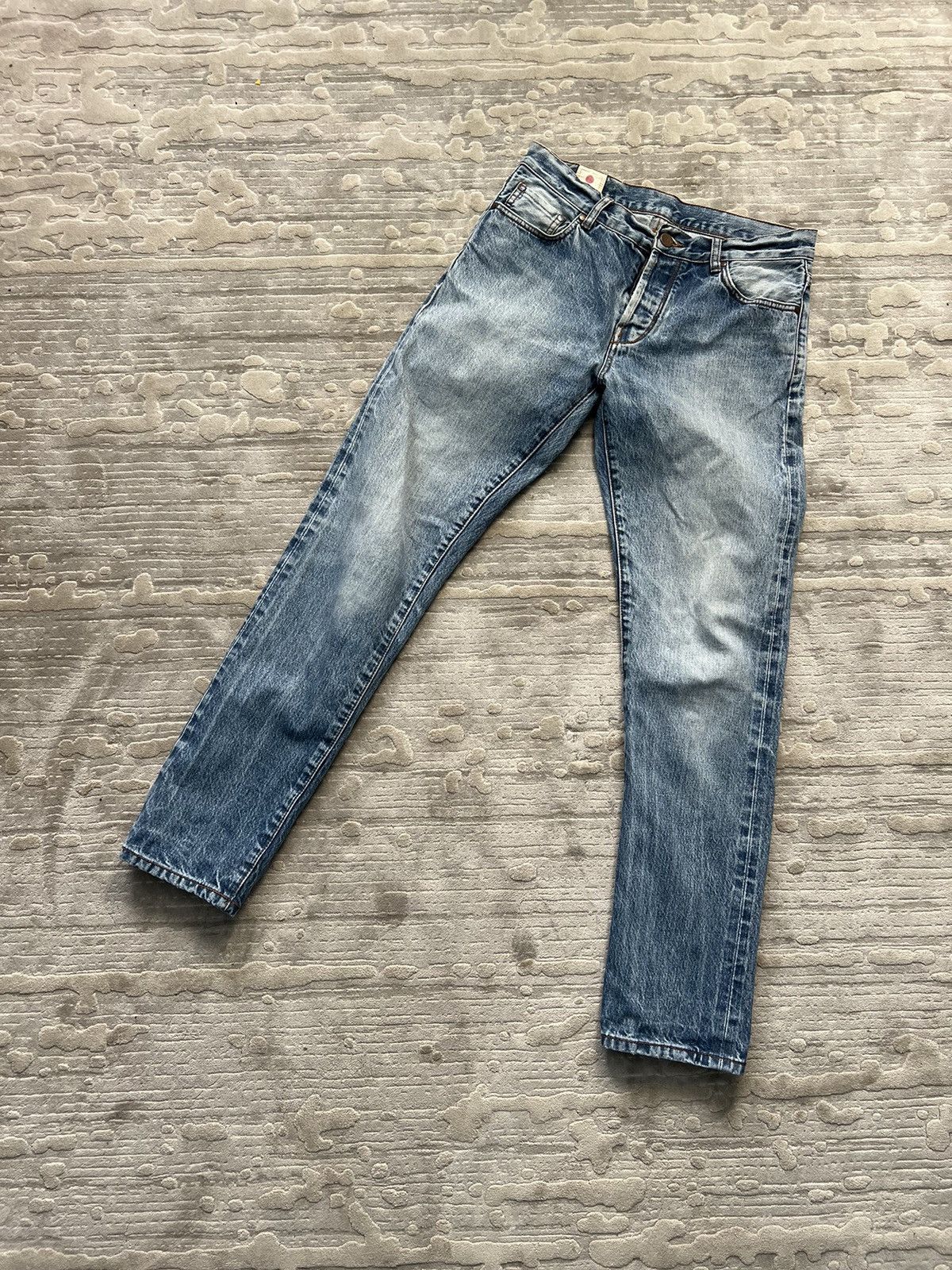 Designer × Han Kjobenhavn han Kjobenhavn jeans denim selvage streetwear pants blue Size US 30 / EU 46 - 6 Thumbnail