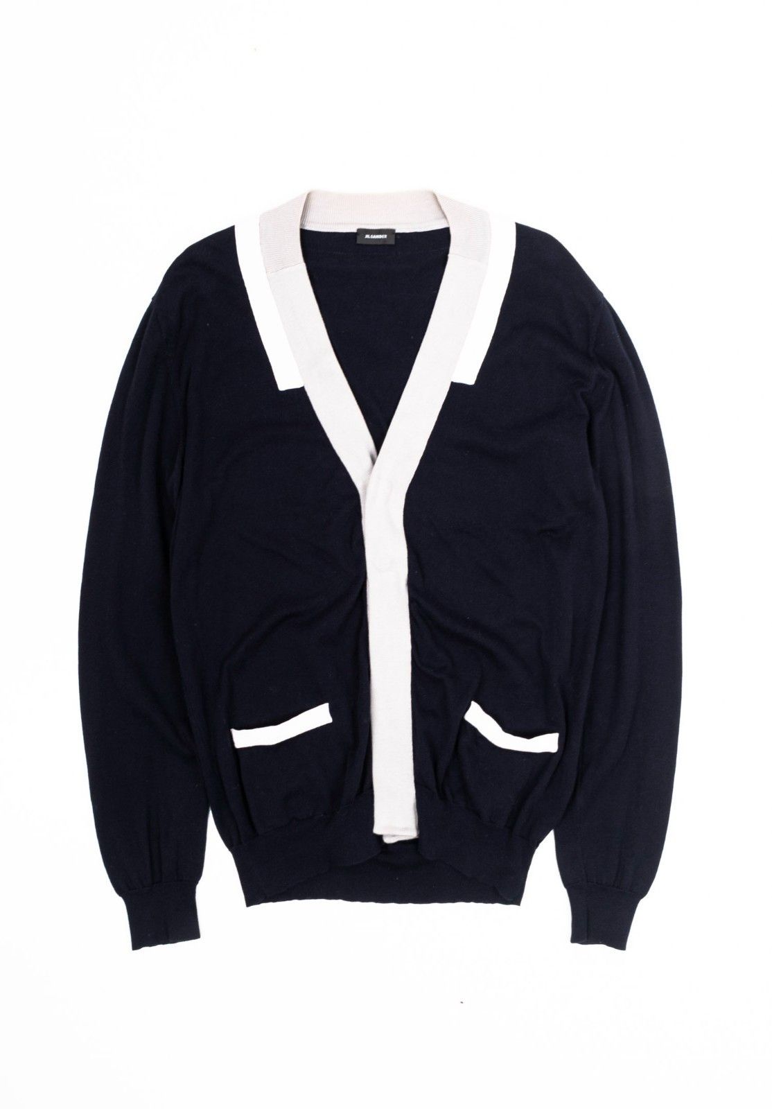 Jil Sander Jil Sander Men Cardigan Sweater Size IT52/L, S1865 Size US L / EU 52-54 / 3 - 1 Thumbnail