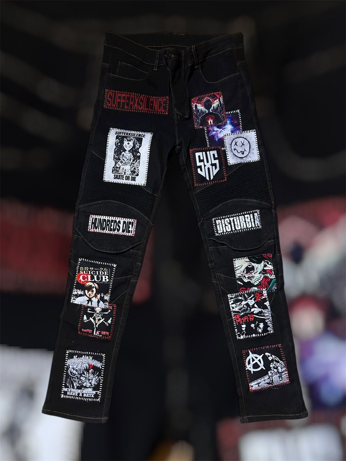 Other SufferxSilence Moto Jeans Size US 30 / EU 46 - 1 Preview