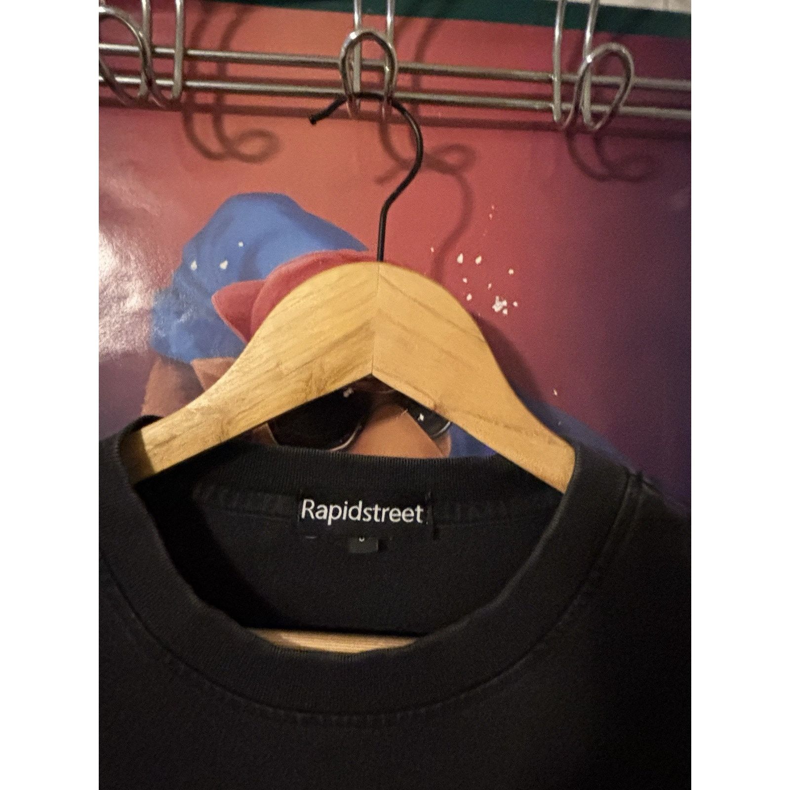 Vintage rapidstreet black graphic Small Streetwear Hip Hop Y2k Size US XL / EU 56 / 4 - 5 Thumbnail