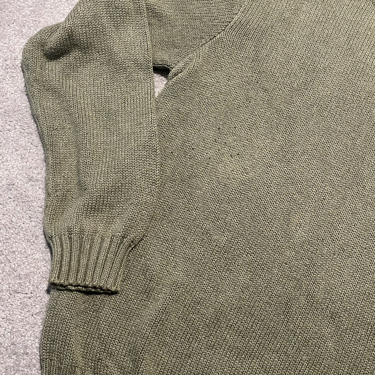 Ralph Lauren Vintage 1990s Polo Ralph Lauren Basic Logo Olive Sweater Size US M / EU 48-50 / 2 - 5 Thumbnail