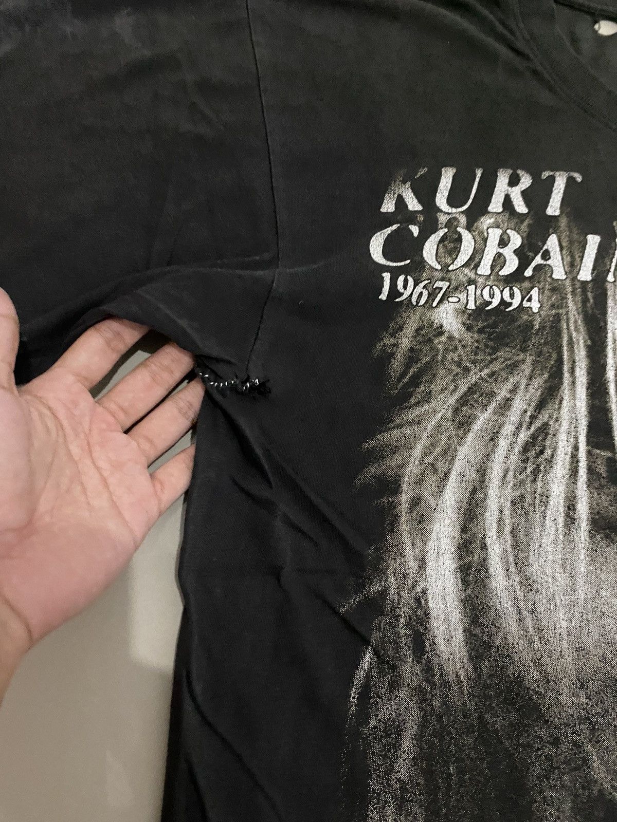Nirvana Vintage Nirvana Kurt Cobain I Hate My Self 90s Tshirt Size US XL / EU 56 / 4 - 4 Thumbnail