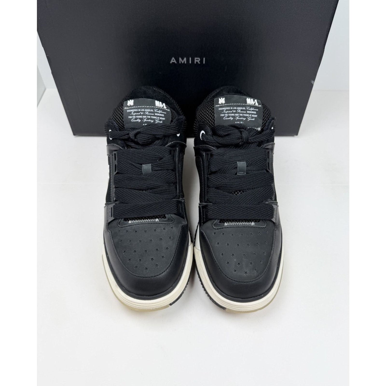 Amiri Size 44EU/11US - Amiri MA-1 Black White Sneakers Size US 11 / EU 44 - 3 Thumbnail