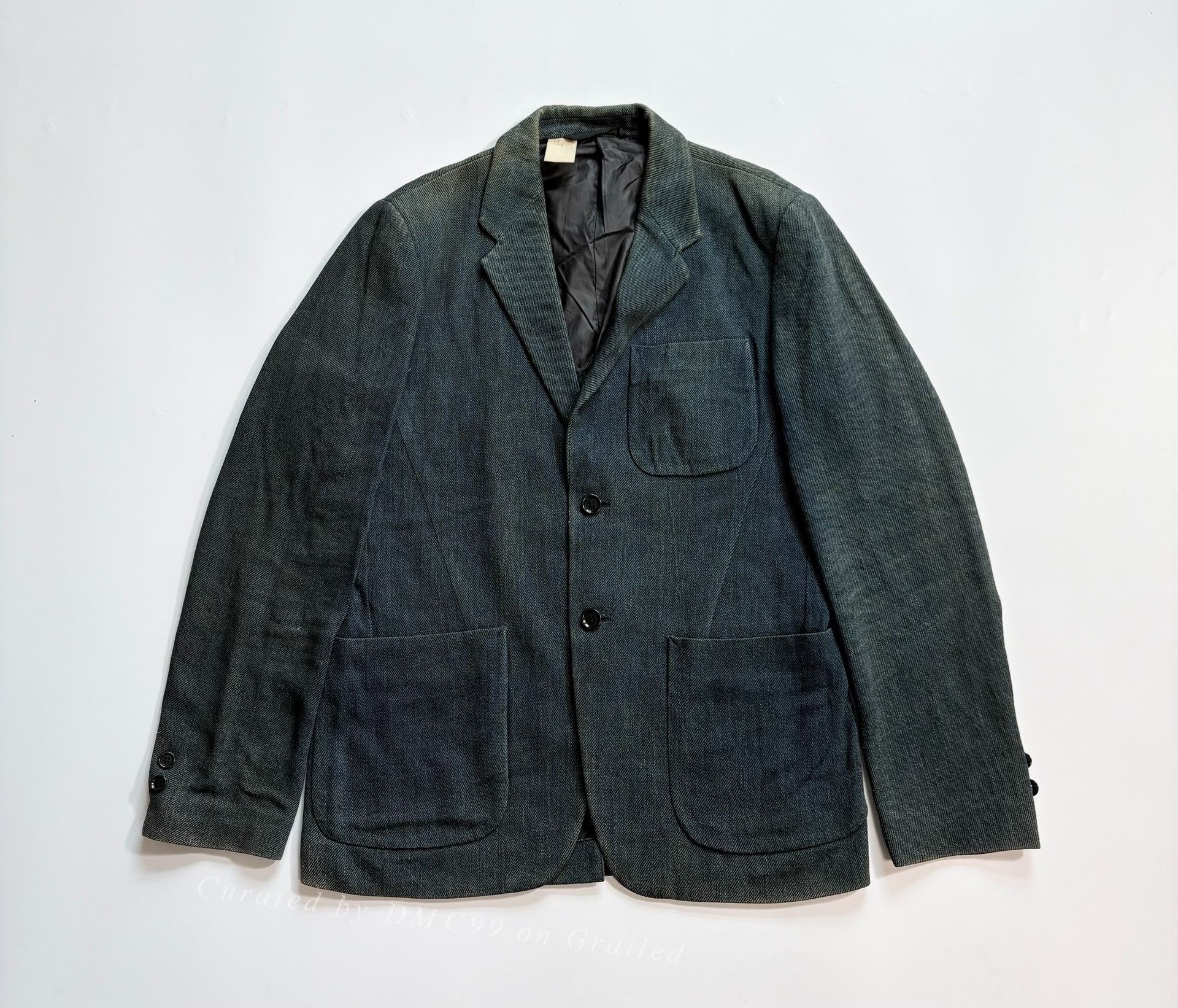 N.Hoolywood N.Hoolywood Indigo Dyed Jacket Size US M / EU 48-50 / 2 - 1 Thumbnail