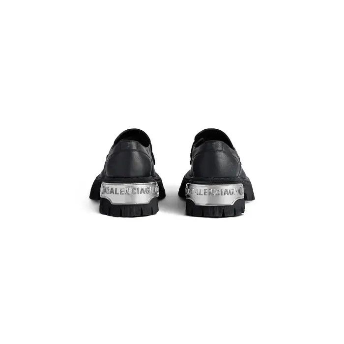Balenciaga o1w1db10526 Tractor Loafers in Black Size US 7 / EU 40 - 5 Thumbnail