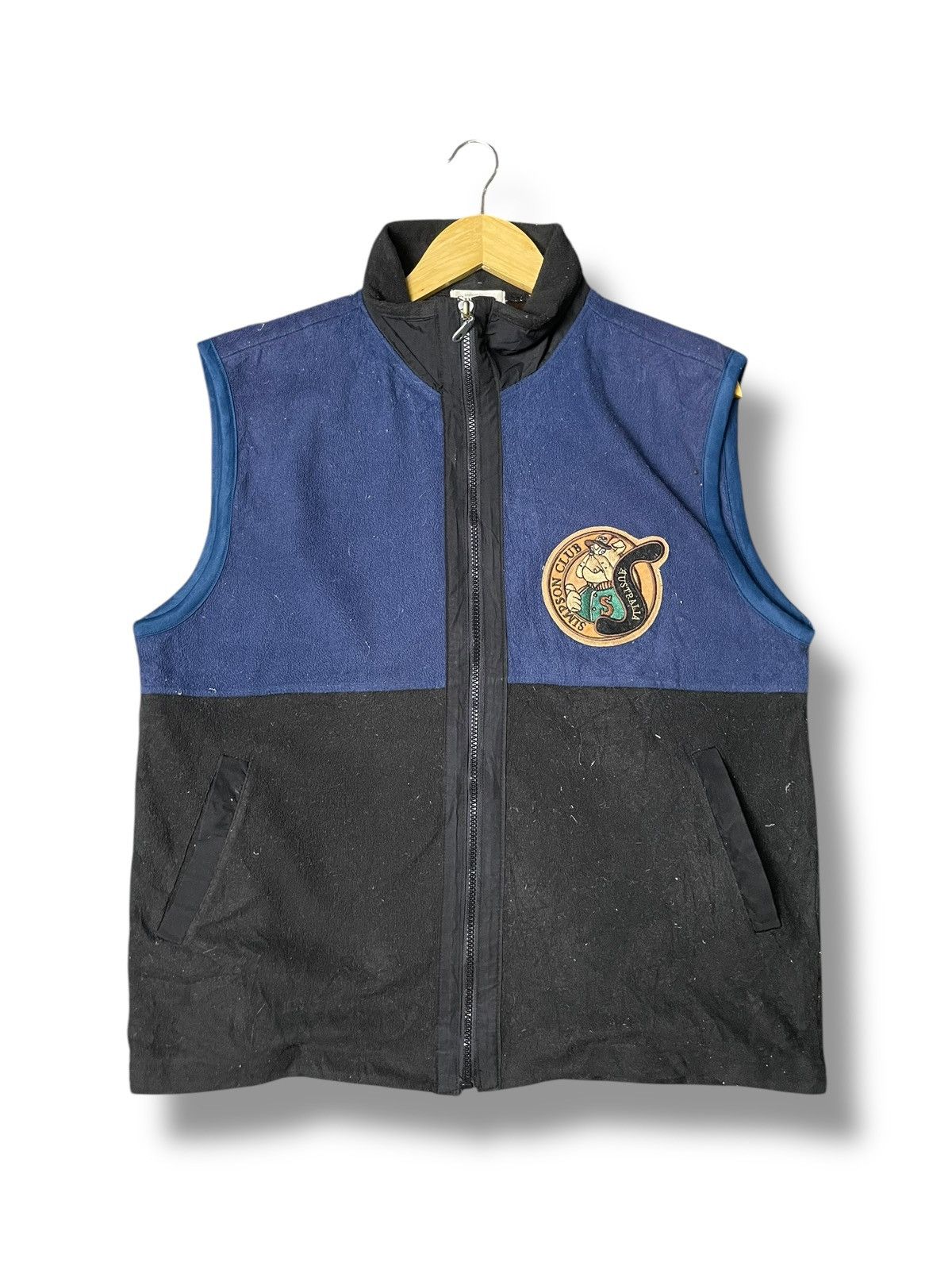 SIMPSON Sport Casual Fleece Zipper Vests (79)