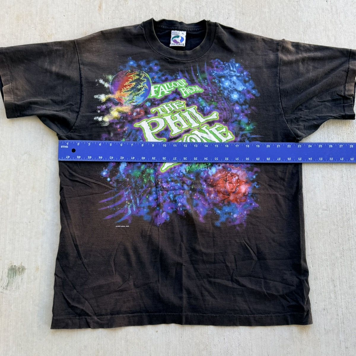 Liquid Blue Vintage Grateful Dead Band T Shirt The Phil Zone Liquid Blue Size US XL / EU 56 / 4 - 7 Thumbnail