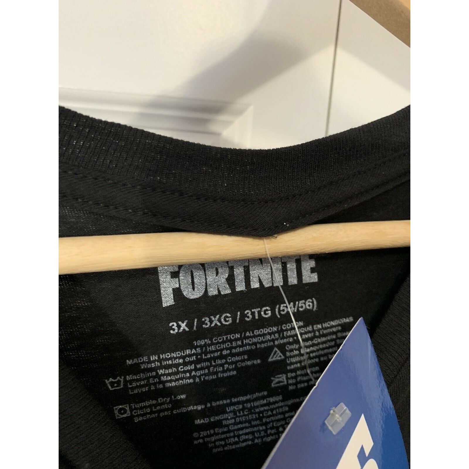 Other New Men’s Sz 3XL Fortnite T-Shirt DJ Yonder Black Purple Epi Size US XXL / EU 58 / 5 - 2 Thumbnail