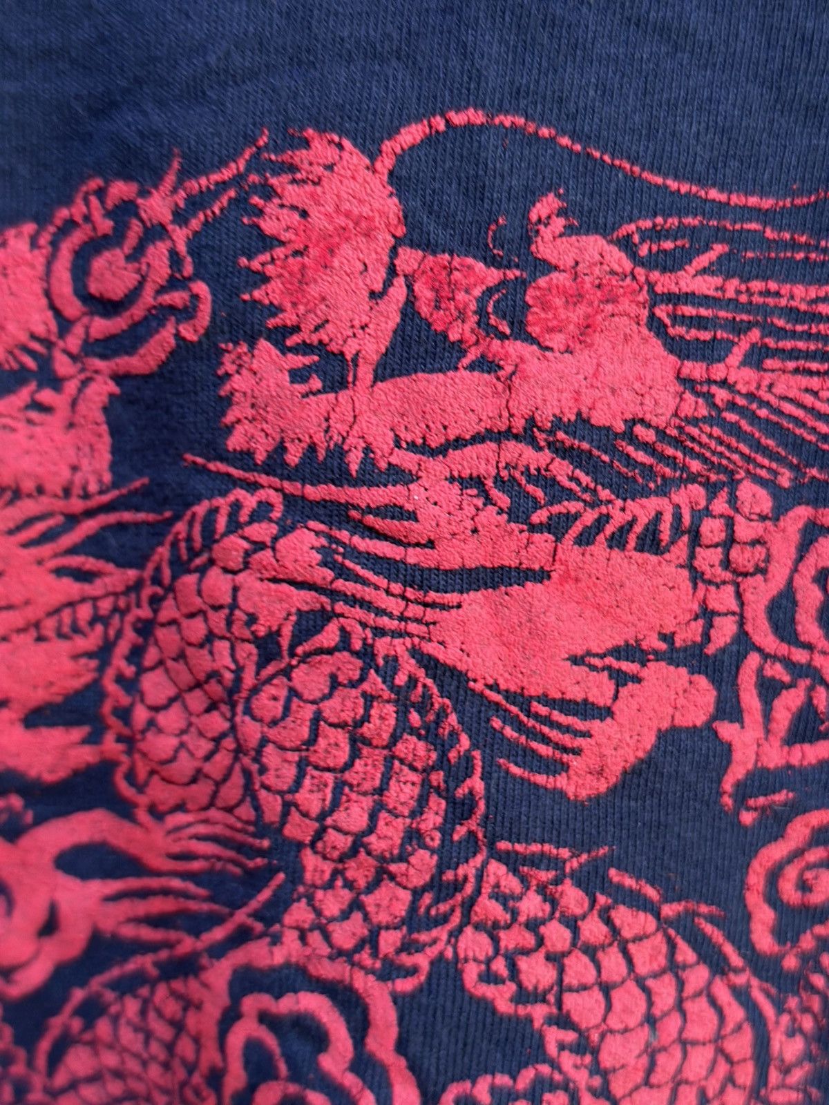 Vintage Vintage Ten Strike Dragon Faded Tee Size US L / EU 52-54 / 3 - 5 Thumbnail