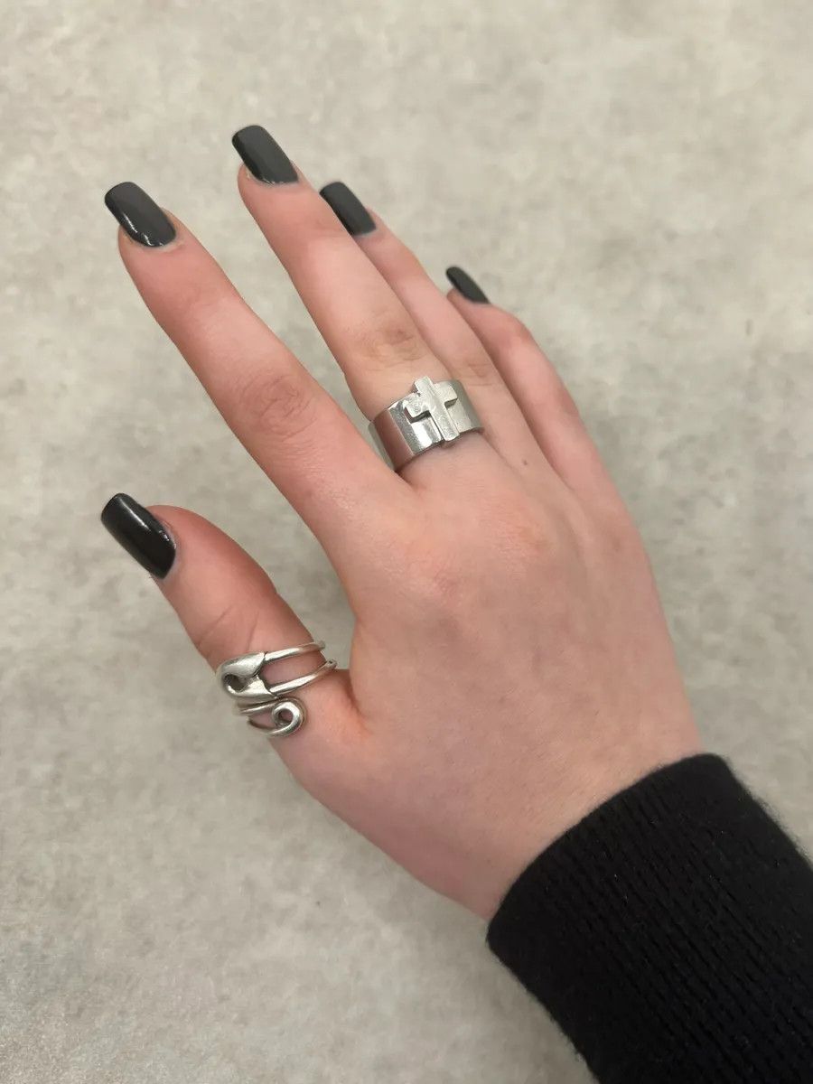 Dolce & Gabbana 2000s Dolce & Gabbana 3D Cross Ring Size ONE SIZE - 3 Thumbnail