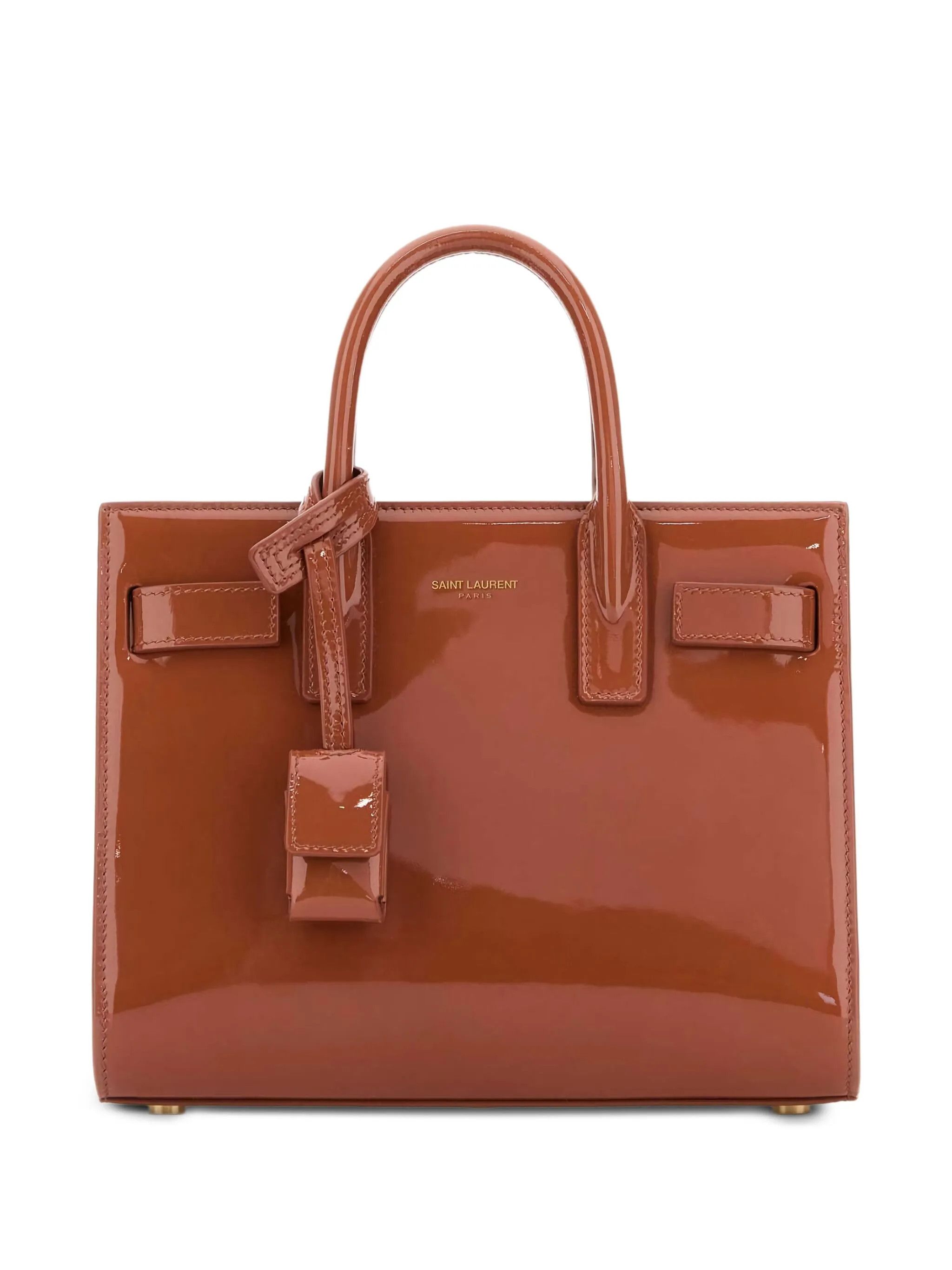 Saint Laurent Paris o1w1db10526 398711 Size:OS / Sac De Jour Patent Leather Bag Size ONE SIZE - 1 Thumbnail