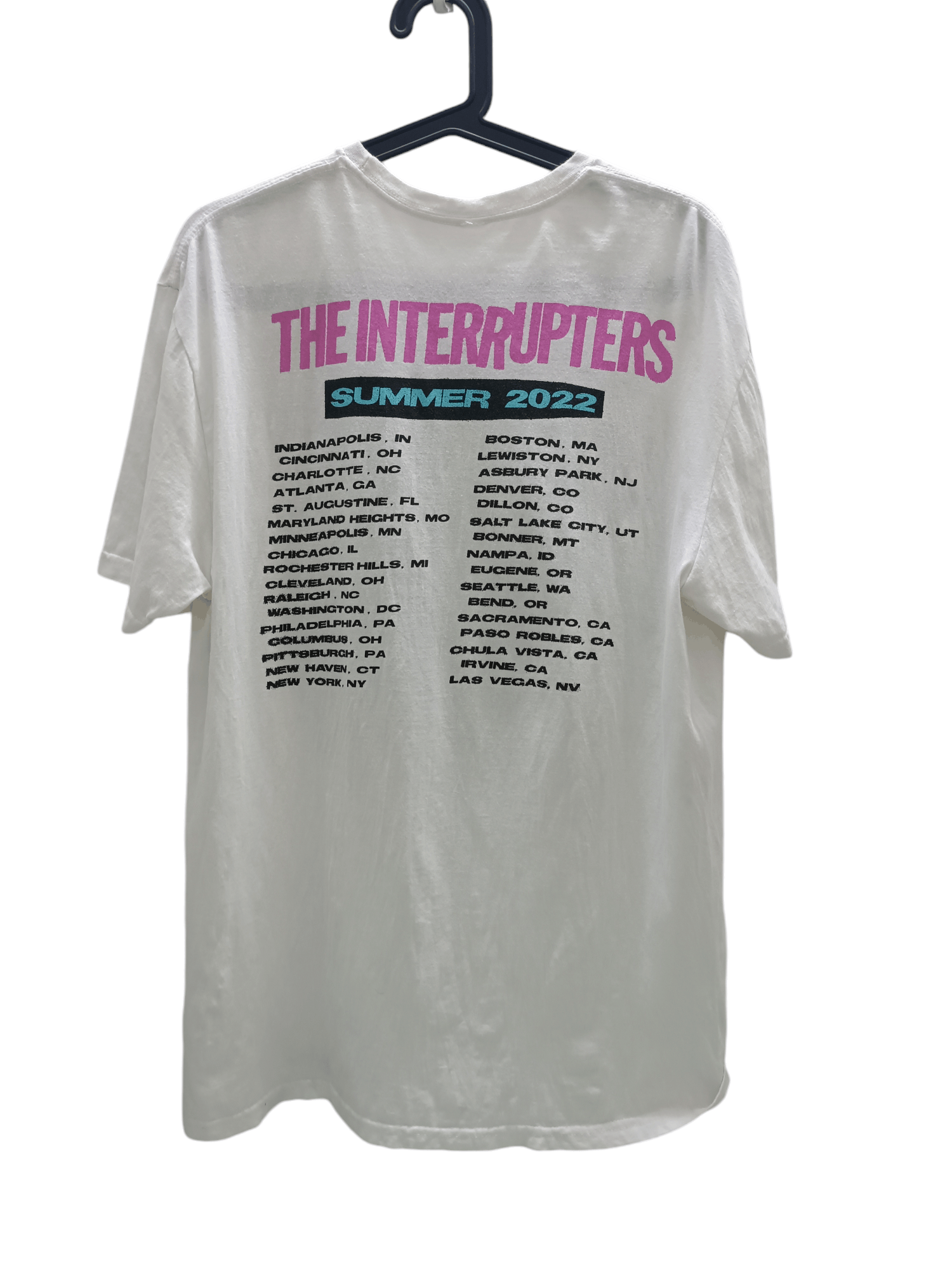 Band Tees The Interrupters ska punk tour summer 2022 Size US M / EU 48-50 / 2 - 2 Thumbnail