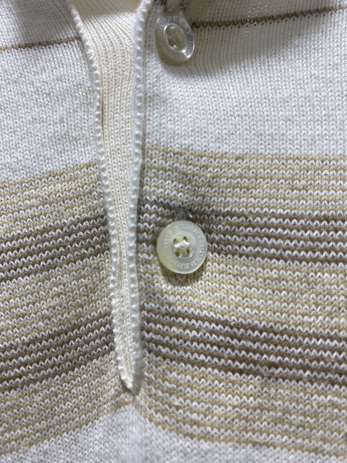 Burberry Burberry💥 Knit Polo Shirt Made in Italy 90s Novacheck Size US M / EU 48-50 / 2 - 7 Thumbnail